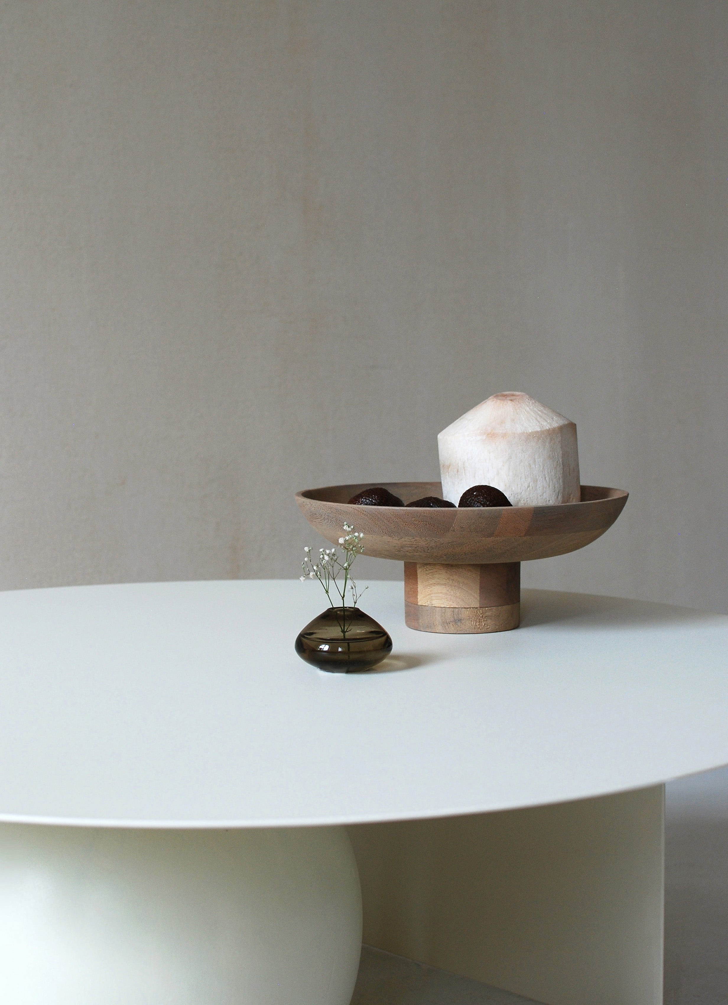 Koffietafel FUKU staal en hout