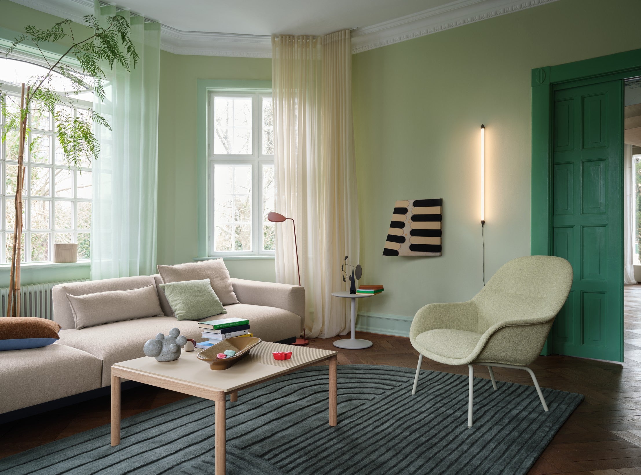 SOFT light gray side table
