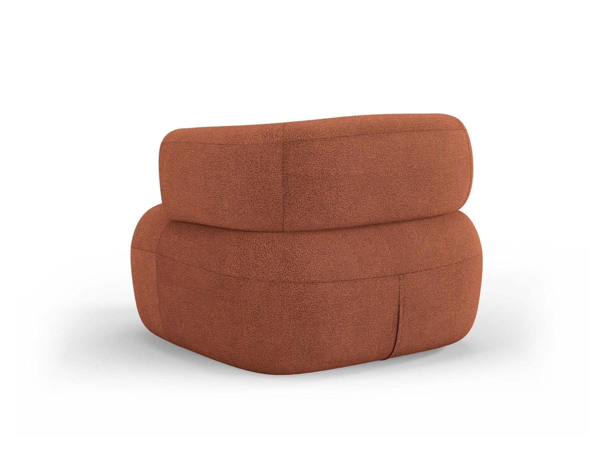 Fotel ALDRIN ceglany boucle Windsor & Co    Eye on Design
