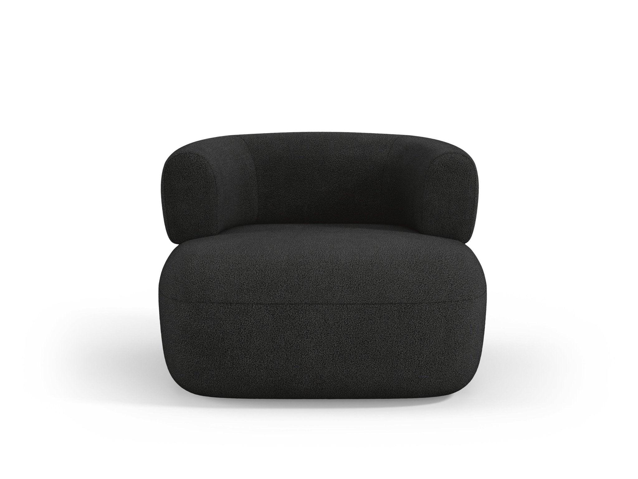 Fotel ALDRIN czarny boucle Windsor & Co    Eye on Design