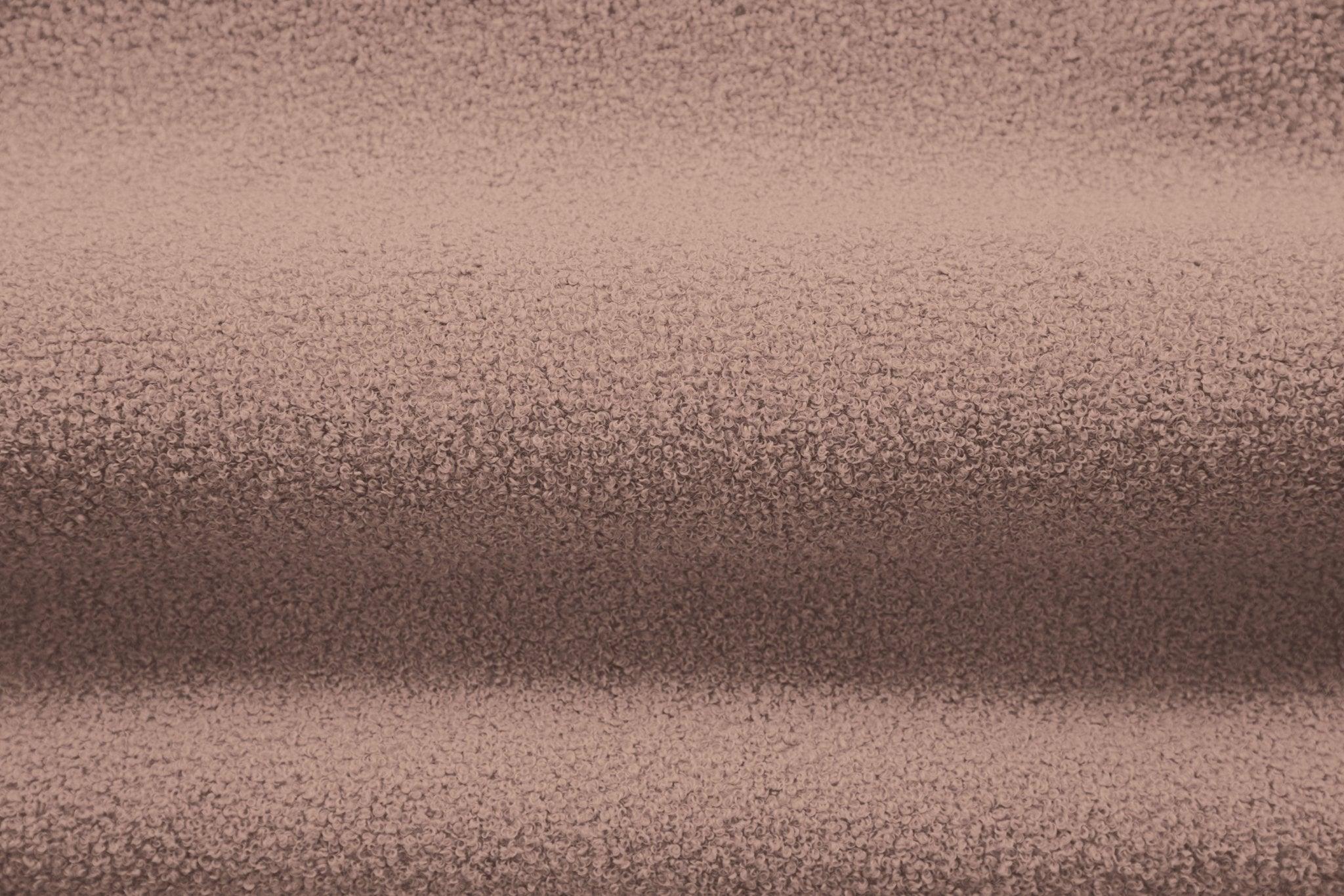 Fotel ALDRIN pudrowy róż boucle Windsor & Co    Eye on Design