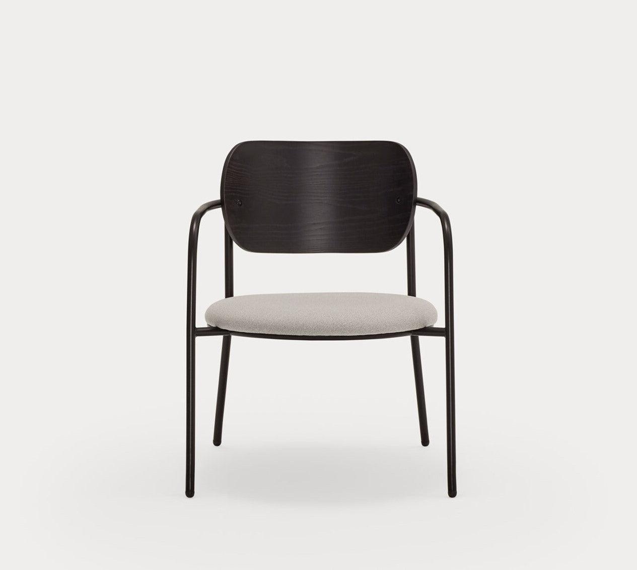 Fotel ECLIPSE czarny – metal