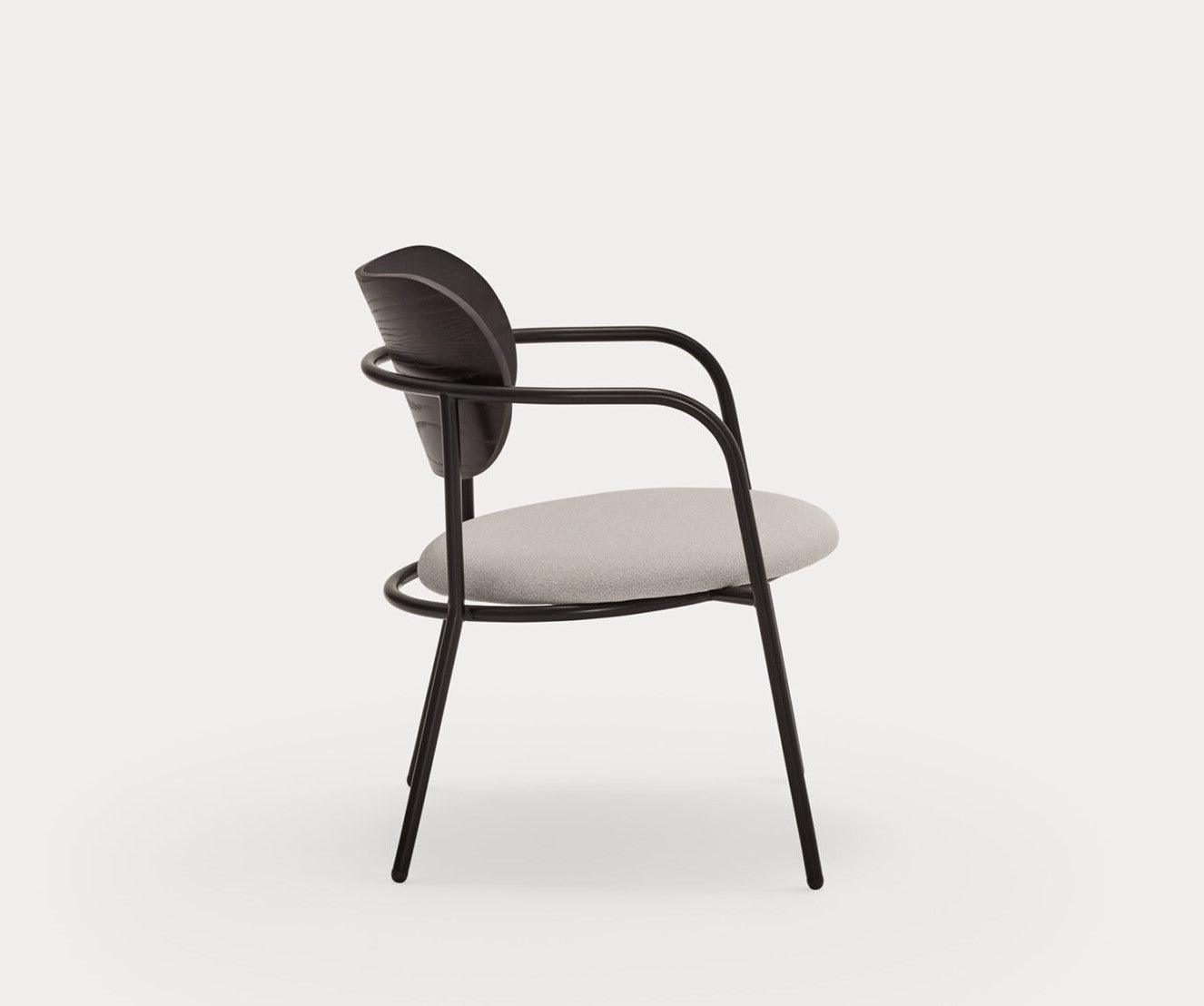 Fotel ECLIPSE czarny do salonu – Teulat