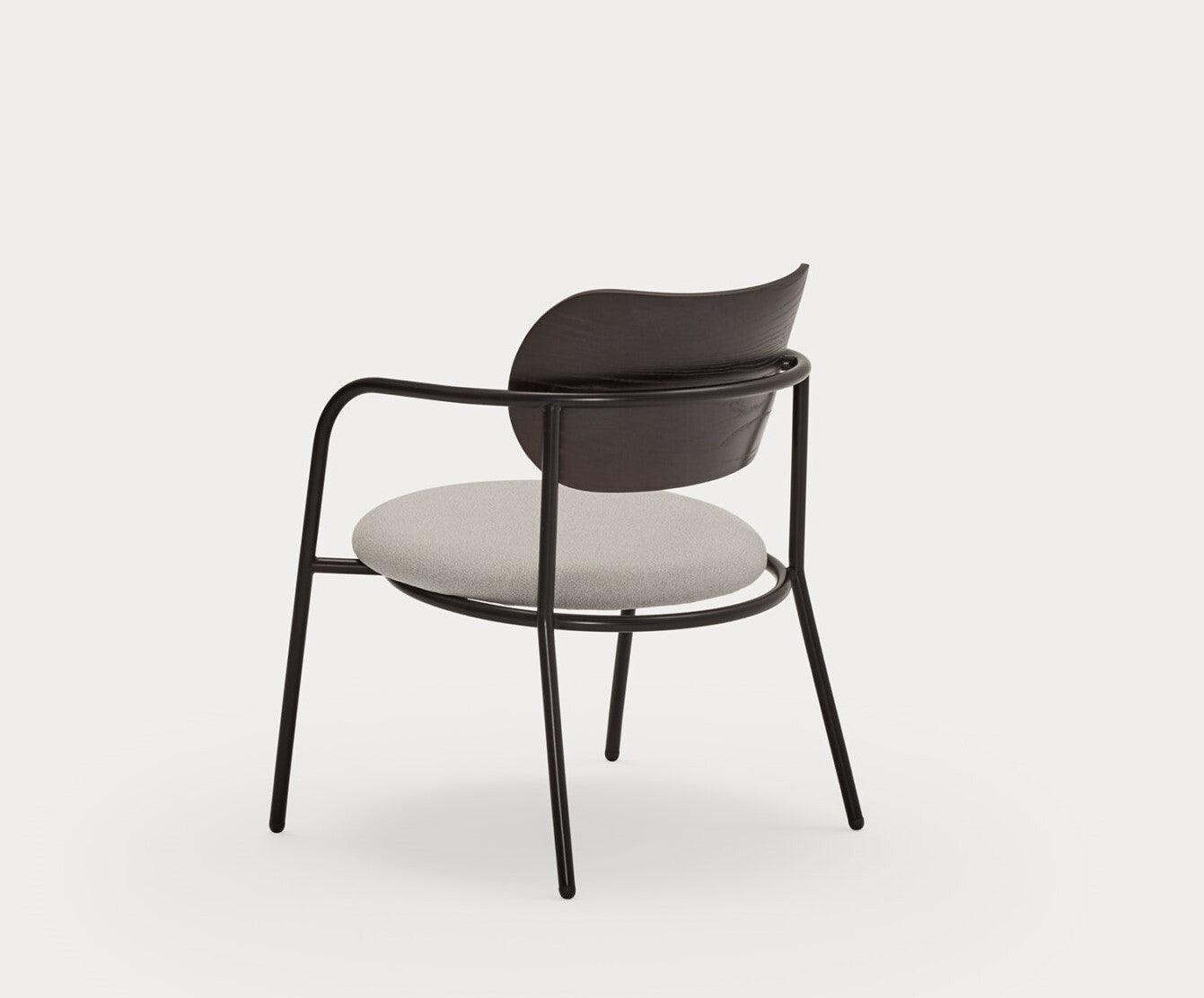 Fotel ECLIPSE czarny – metal, Teulat