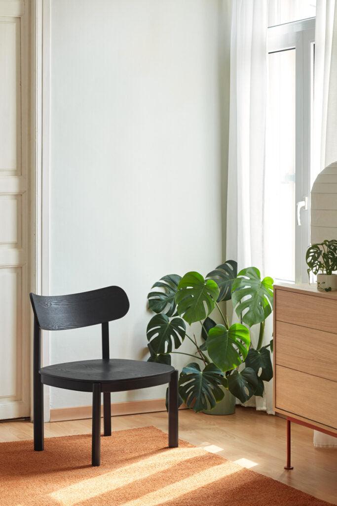 Fotel NARA czarny – styl nowoczesny