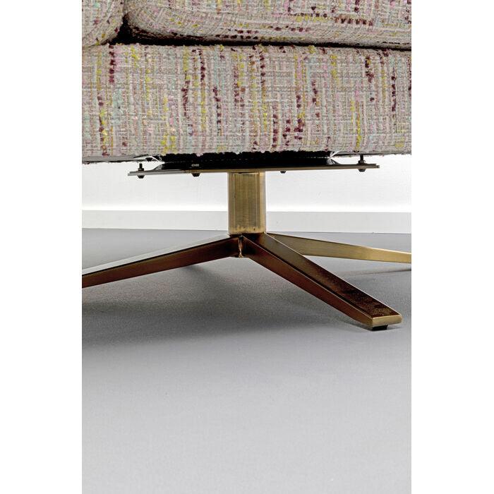 Fotel obrotowy JANNO beżowy bouclé - Eye on Design