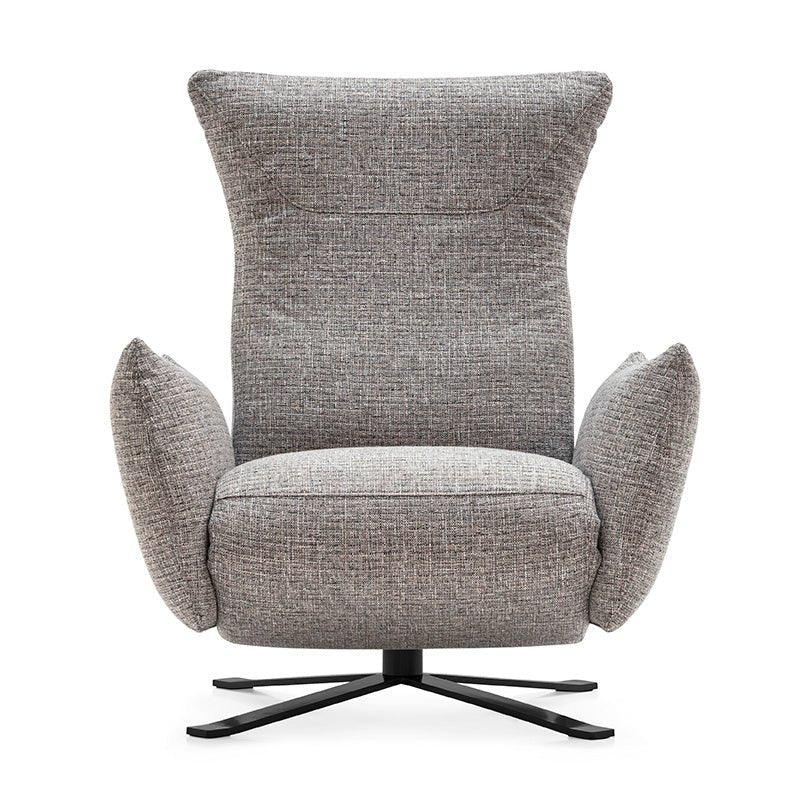 Fotel obrotowy wypoczynkowy POLSE tapicerowany do salonu – Calligaris