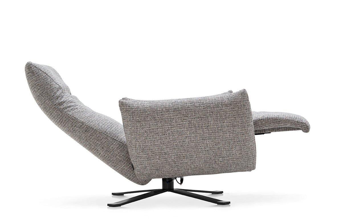 Fotel obrotowy wypoczynkowy POLSE tapicerowany – Calligaris