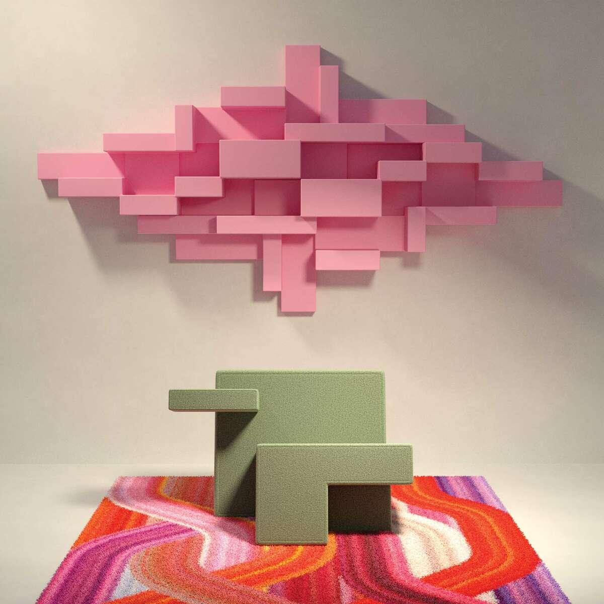 Fotel PRIMITIVE zielony Qeeboo    Eye on Design