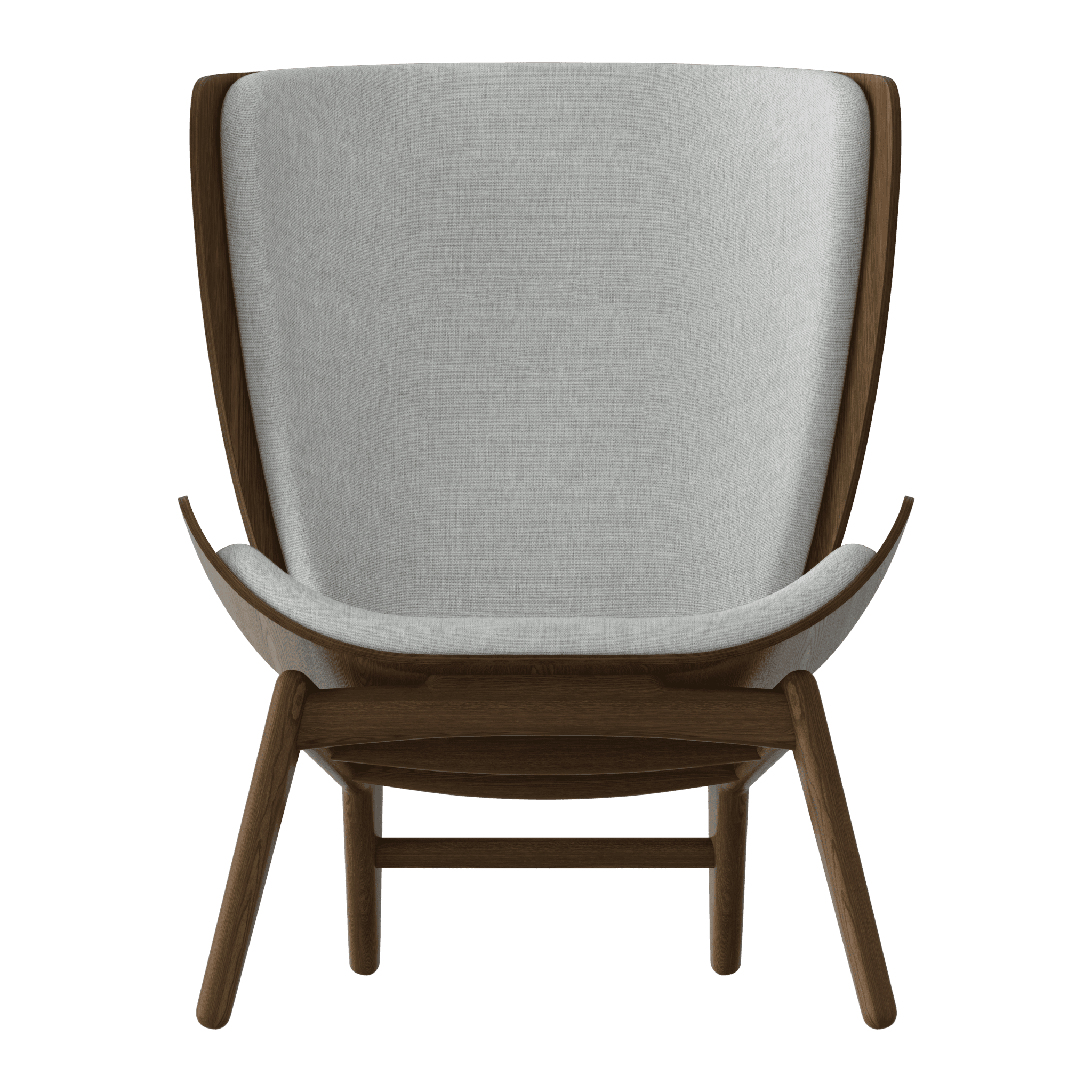 Fotel READER baby blue z ciemno dębową podstawą UMAGE    Eye on Design