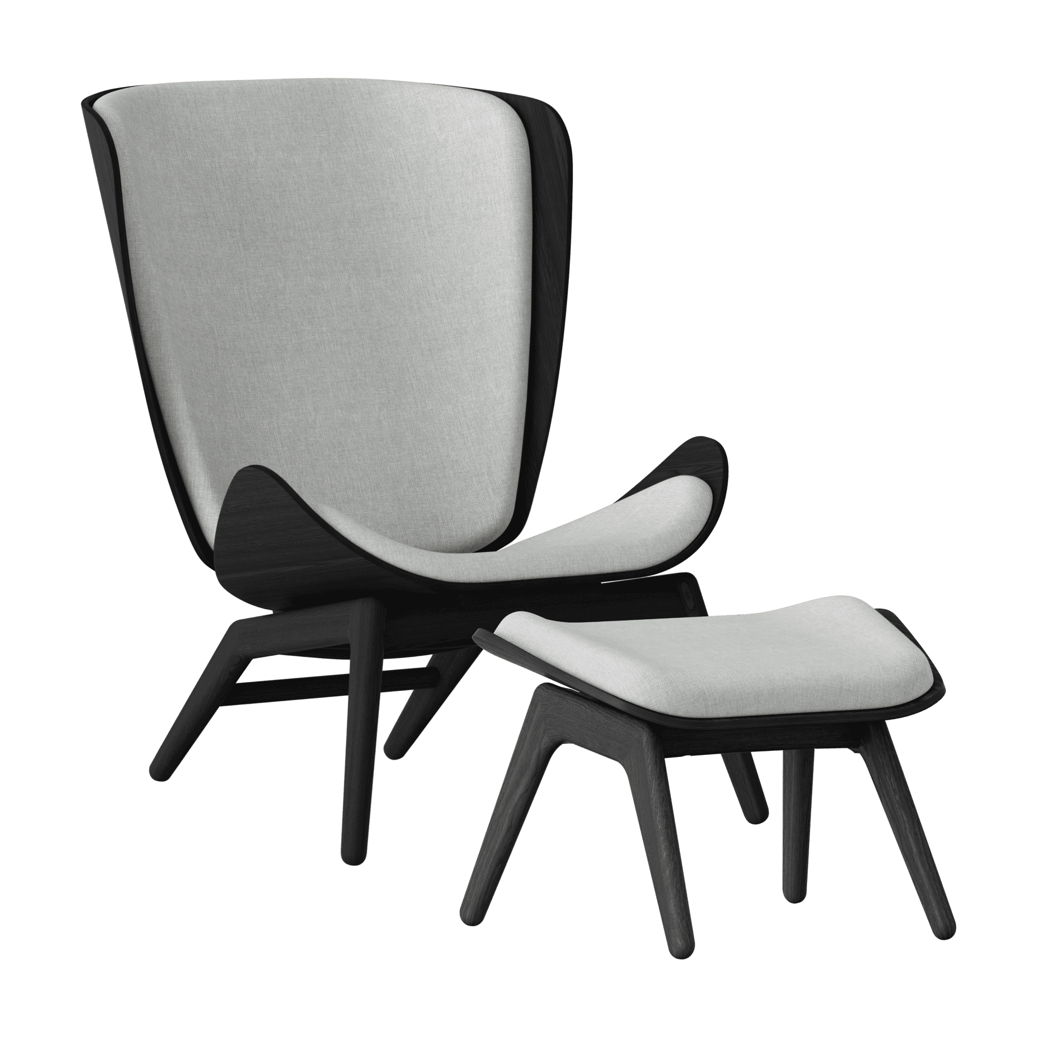 Podnóżek READER baby blue z czarną podstawą