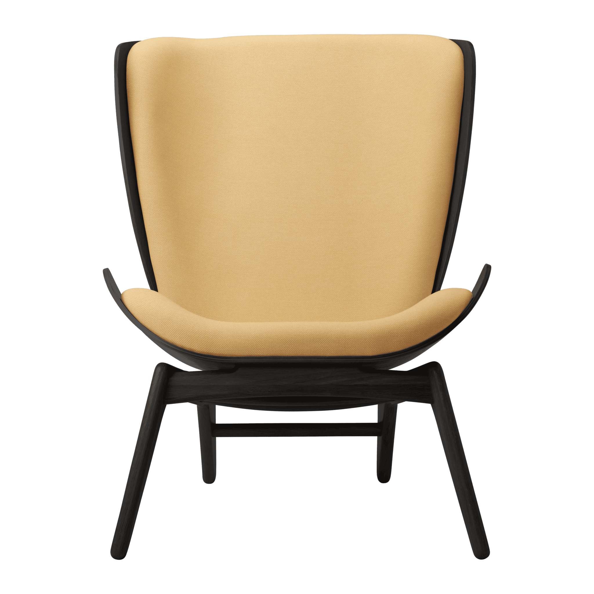 Fotel READER żółty z czarną podstawą UMAGE    Eye on Design