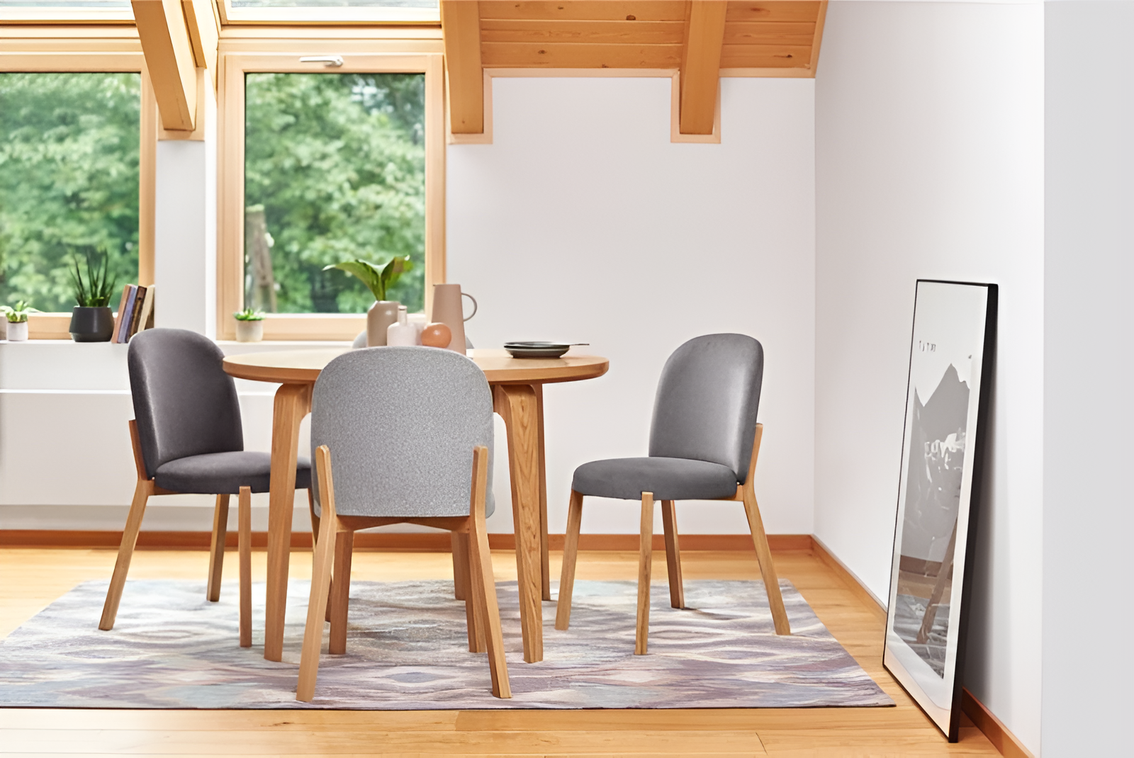 Round Folder Argo Oak Veneer