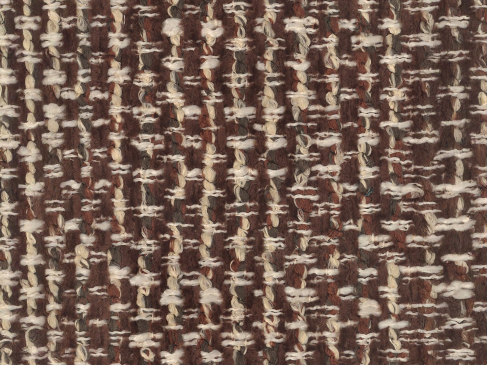 Sessel GEORGIA braunes Chenille