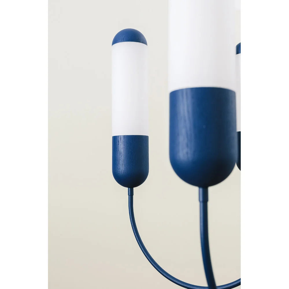 Witte FUNSUI kroonluchter