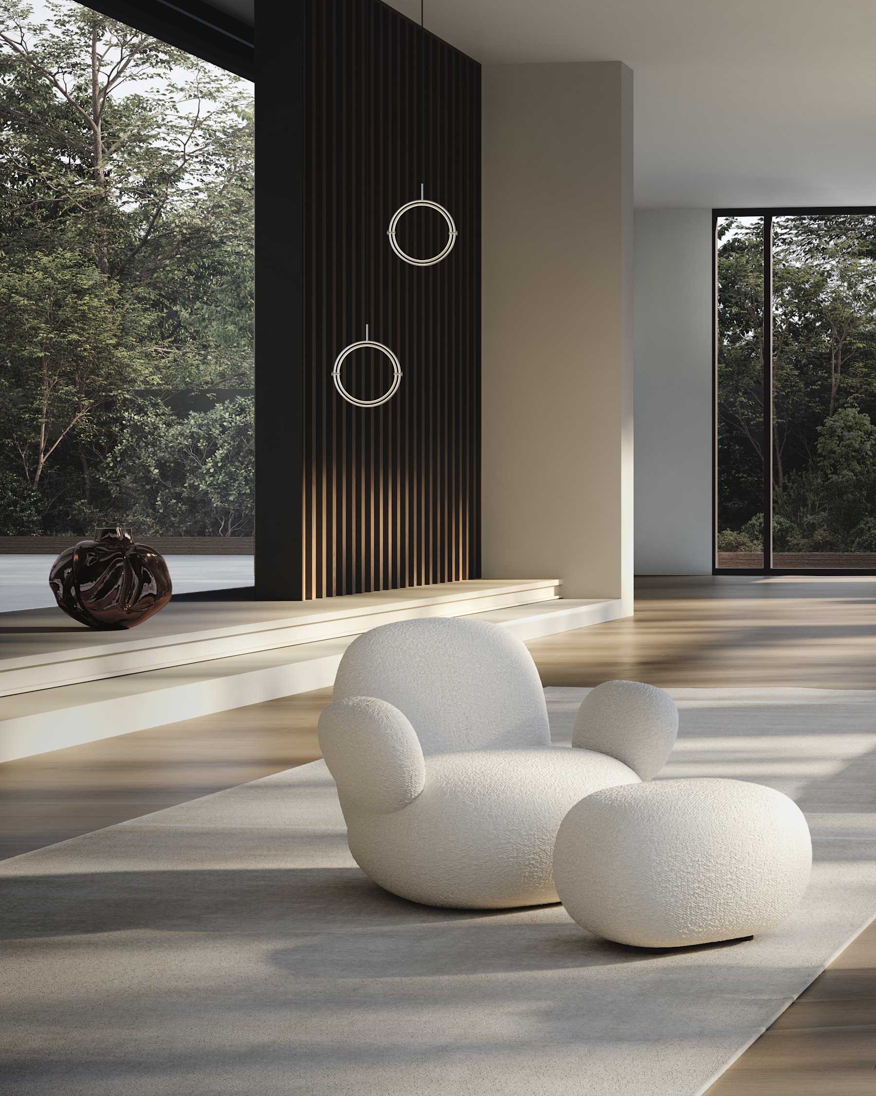 Vaas WABI bruin glas