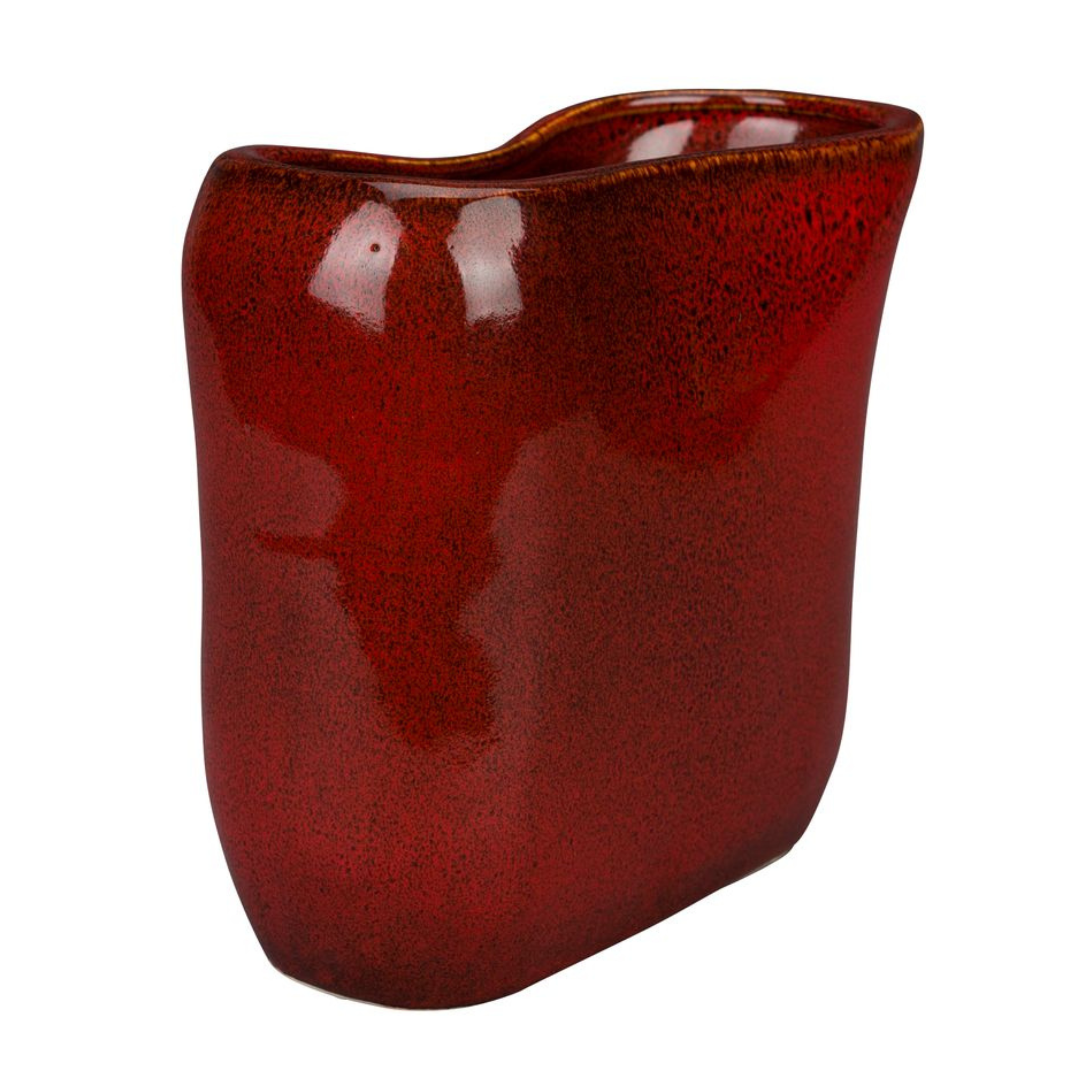 EDNA vase red