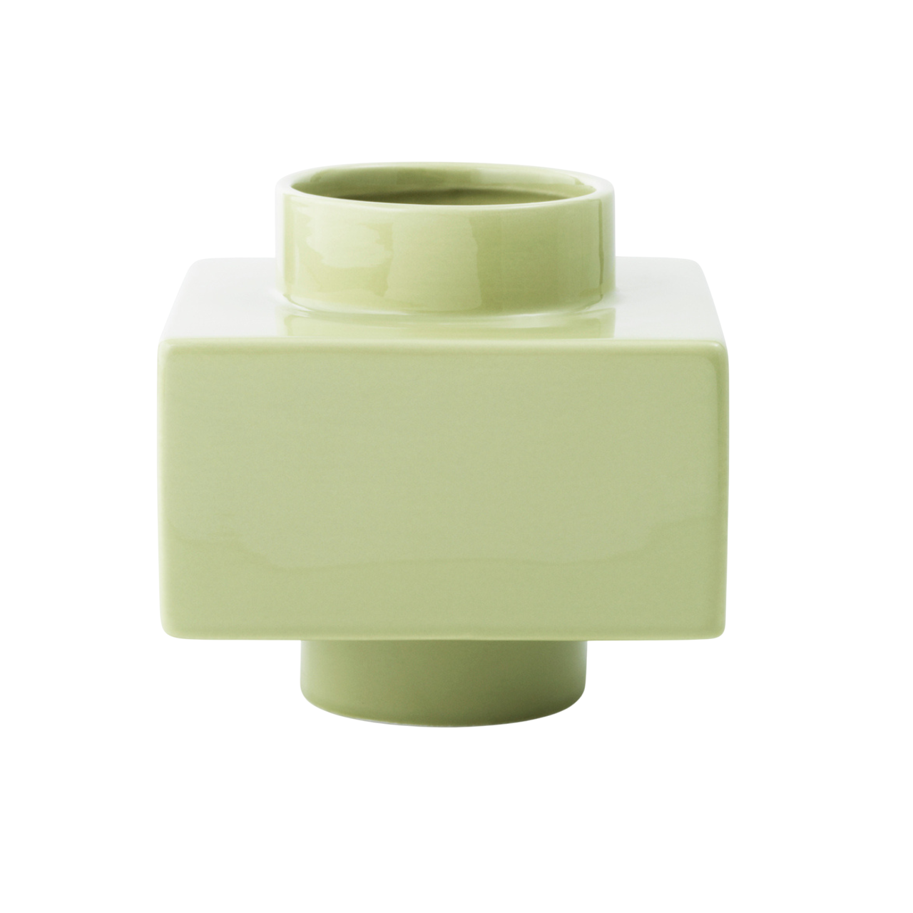 Wazon DEKO OBJECT szałwiowy zielony