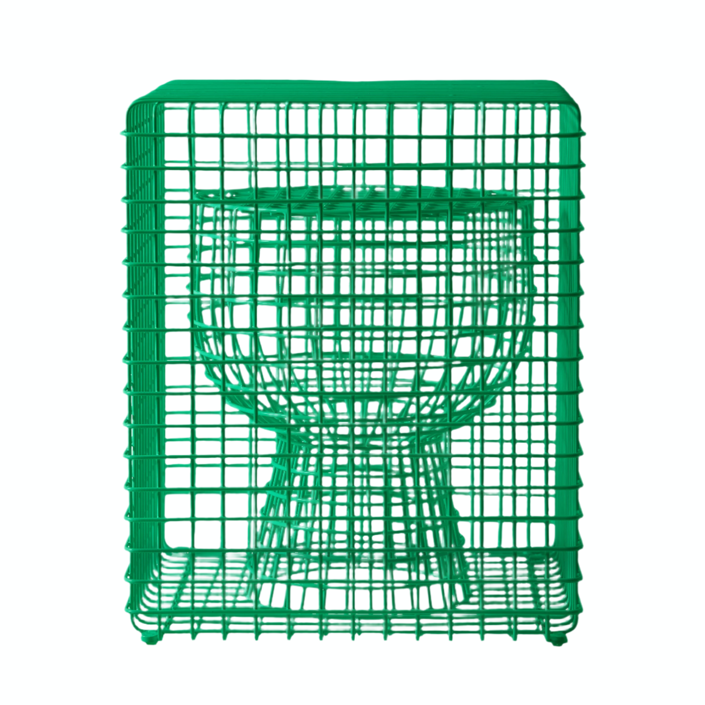 Decoratieve kruk TIP TAP WIRE lichtgroen