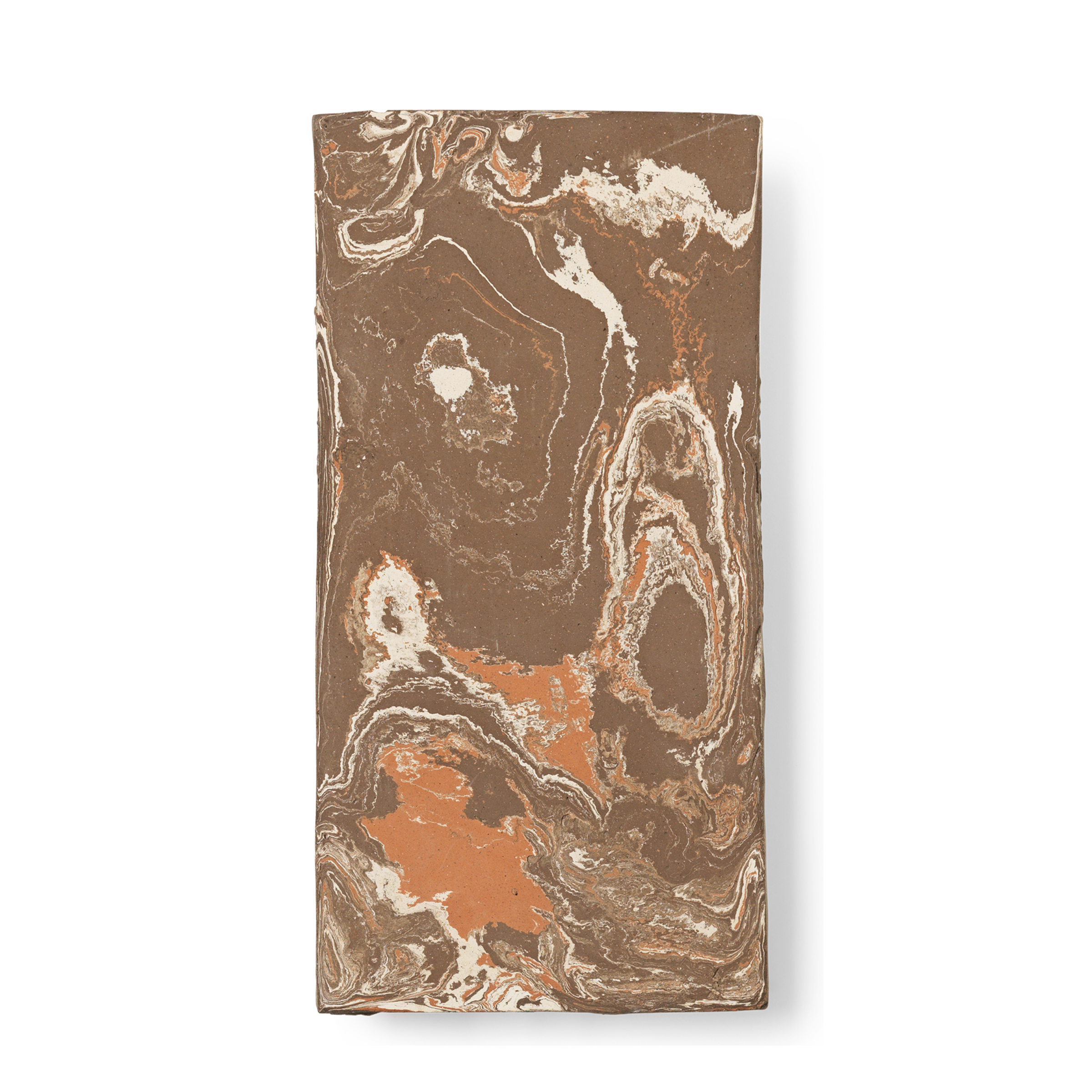 Lampa ścienna ARGILLA marmurkowy brązowy