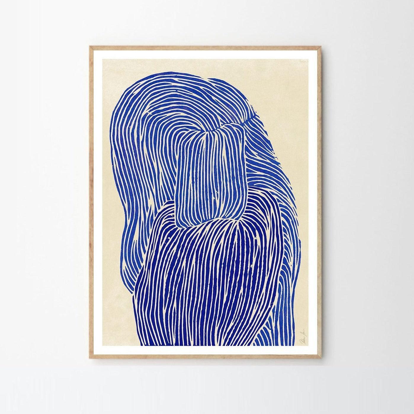 Grafika artystyczna DEEP BLUE, marka The Poster Club