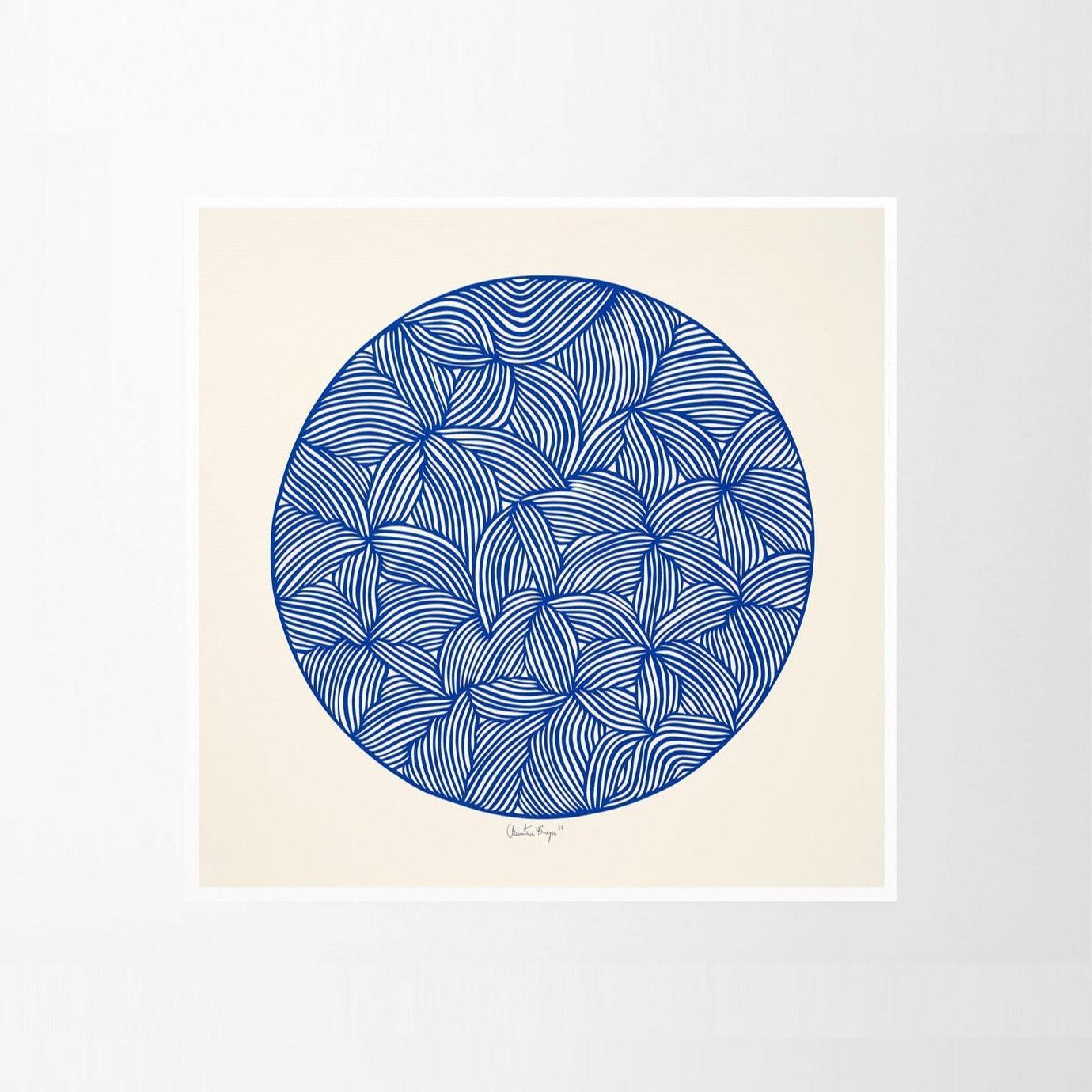 Grafika artystyczna MOON NO. 02 The Poster Club    Eye on Design