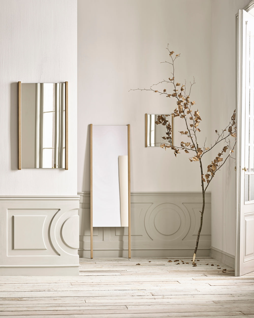 Havenspiegel des Eichenholzrahmens