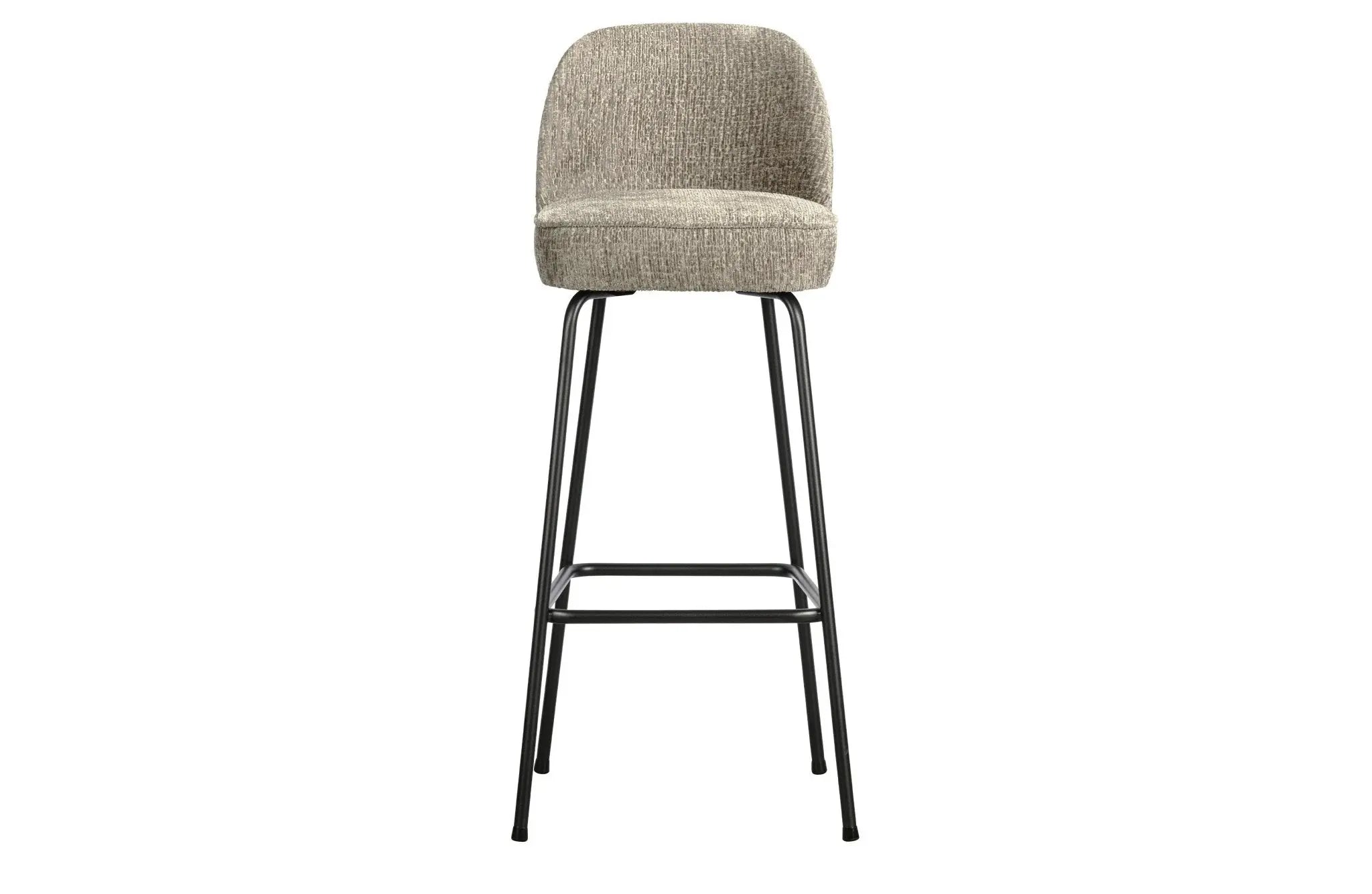 Hoker welurowy VOGUE STRUCTURE WHEATFIELD beżowy do kuchni – styl minimalistyczny