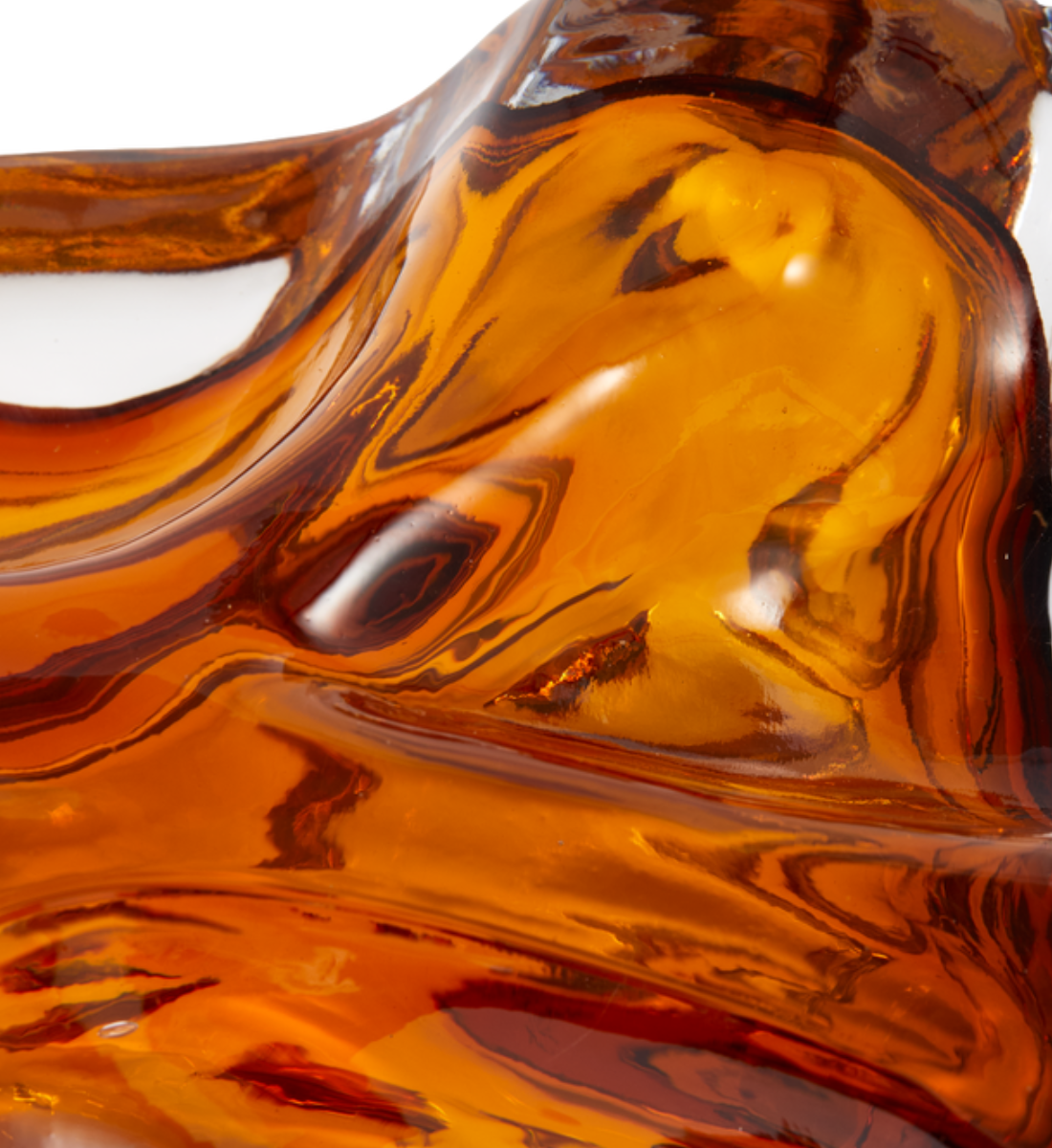 Amber ICE vase