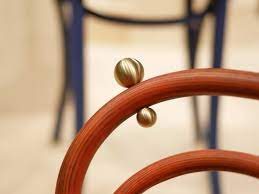 Stoel A-1889 FUOCO ARANCIA esdoornhout