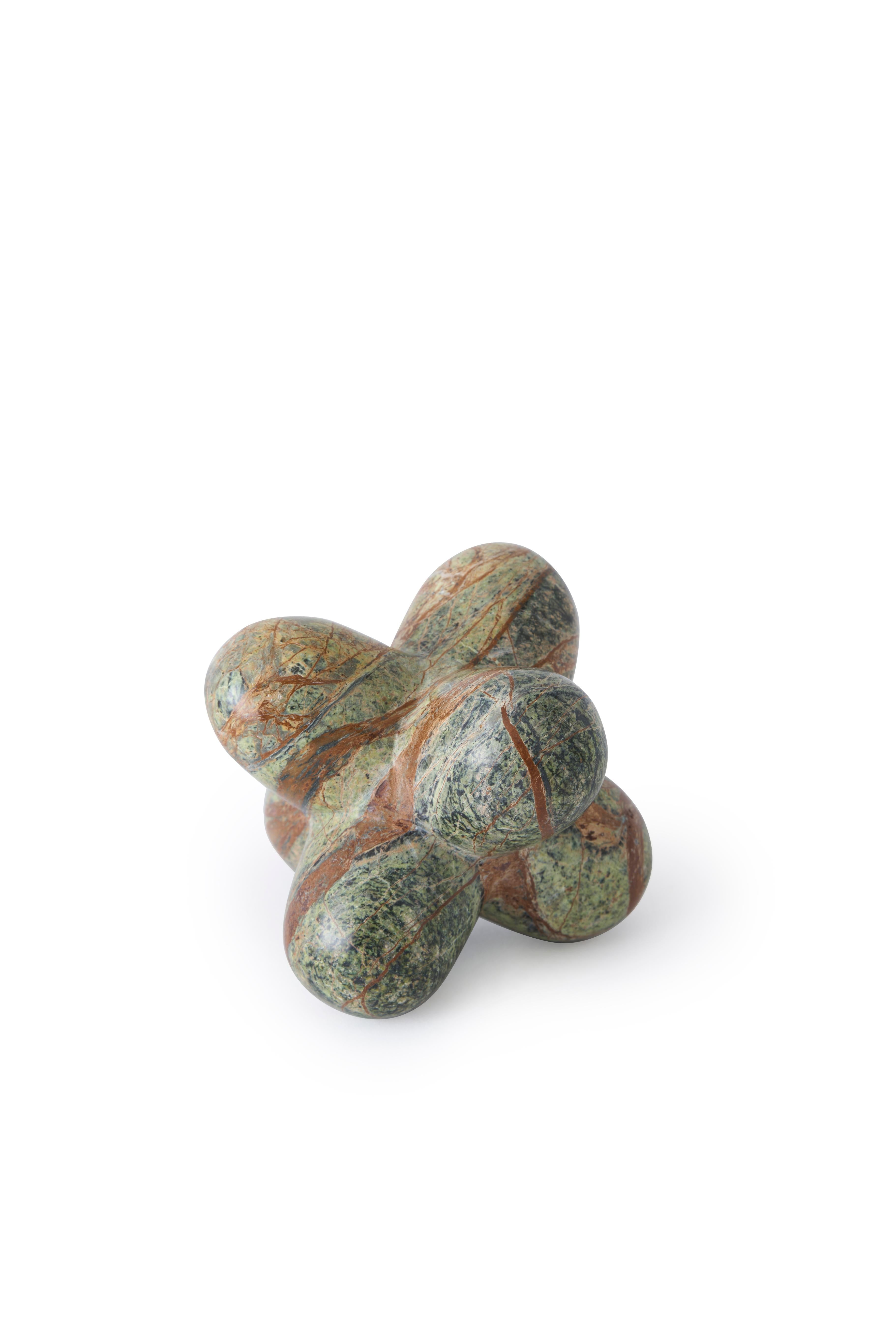 JACK Decoration in Forest Green Marble