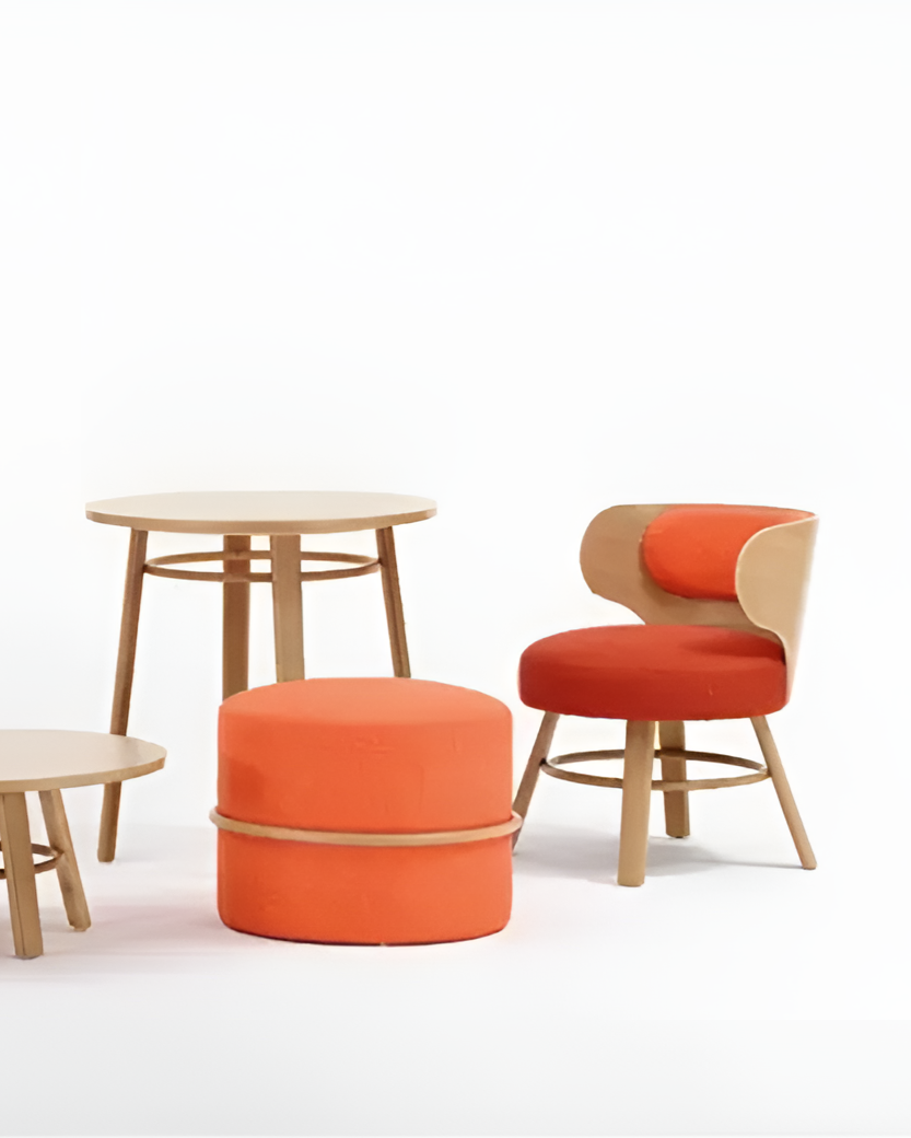 K2 C-2225 gepolsterter Pouf