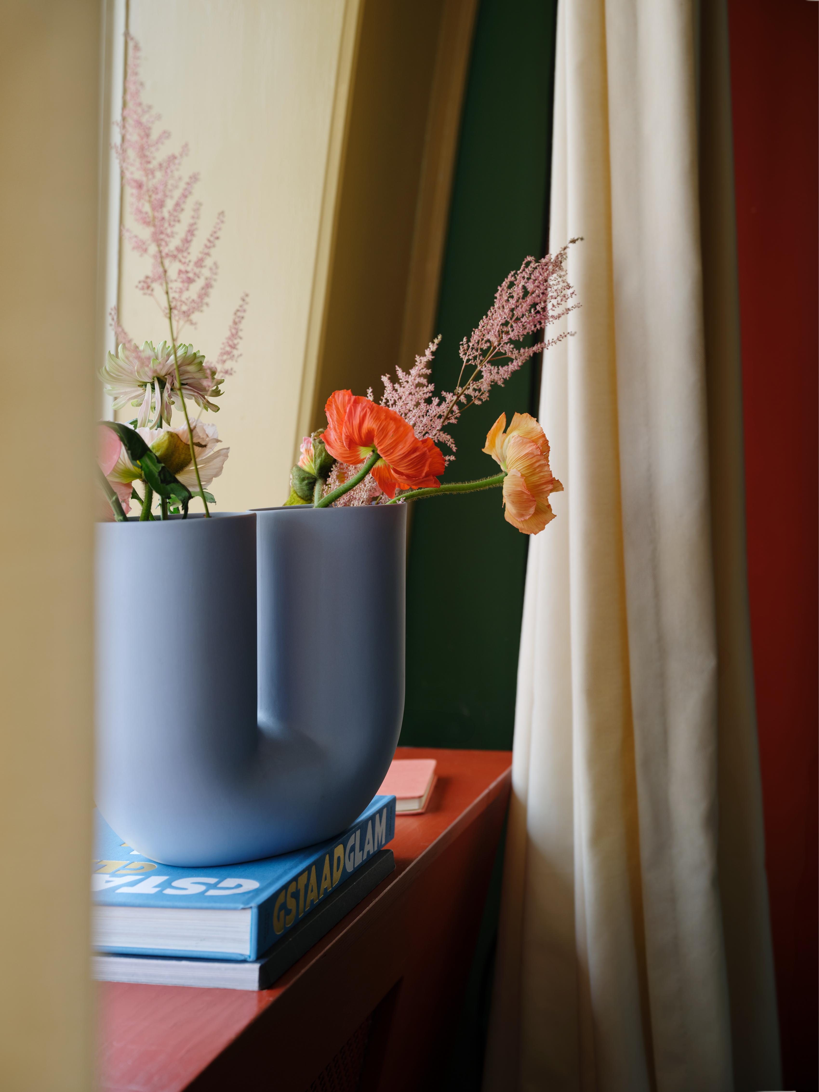 Vase KINK himmelblau