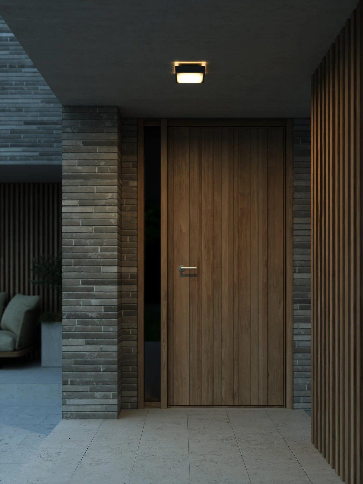 Kinkiet zewnętrzny OLIVER SQUARE czarny Nordlux    Eye on Design