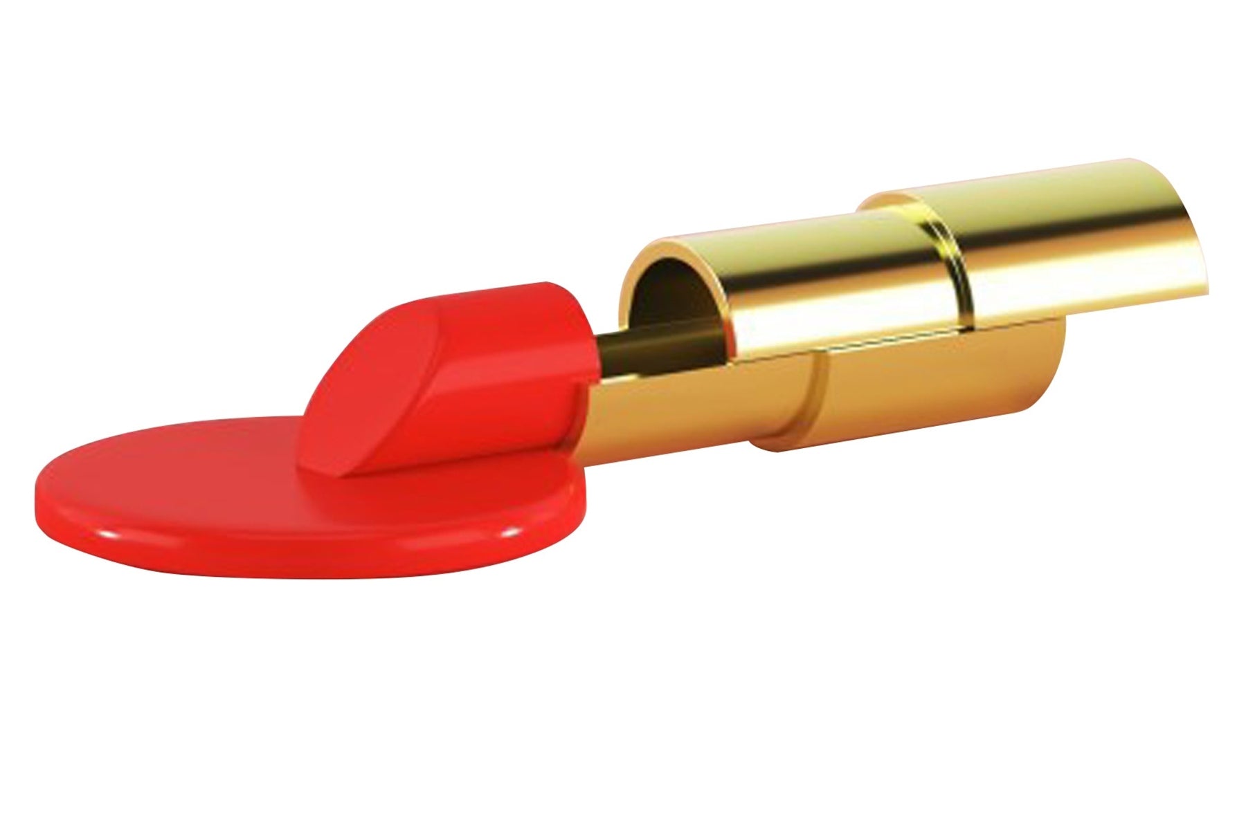 KISS ME Vorratsdose gold