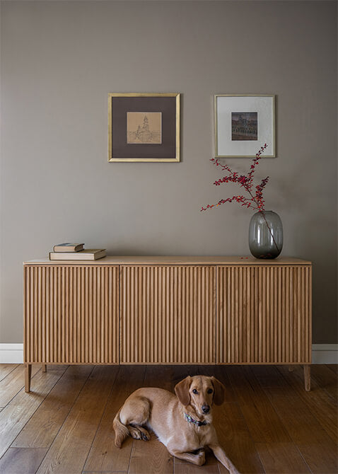 Kommode PHAB Eiche Schwarz