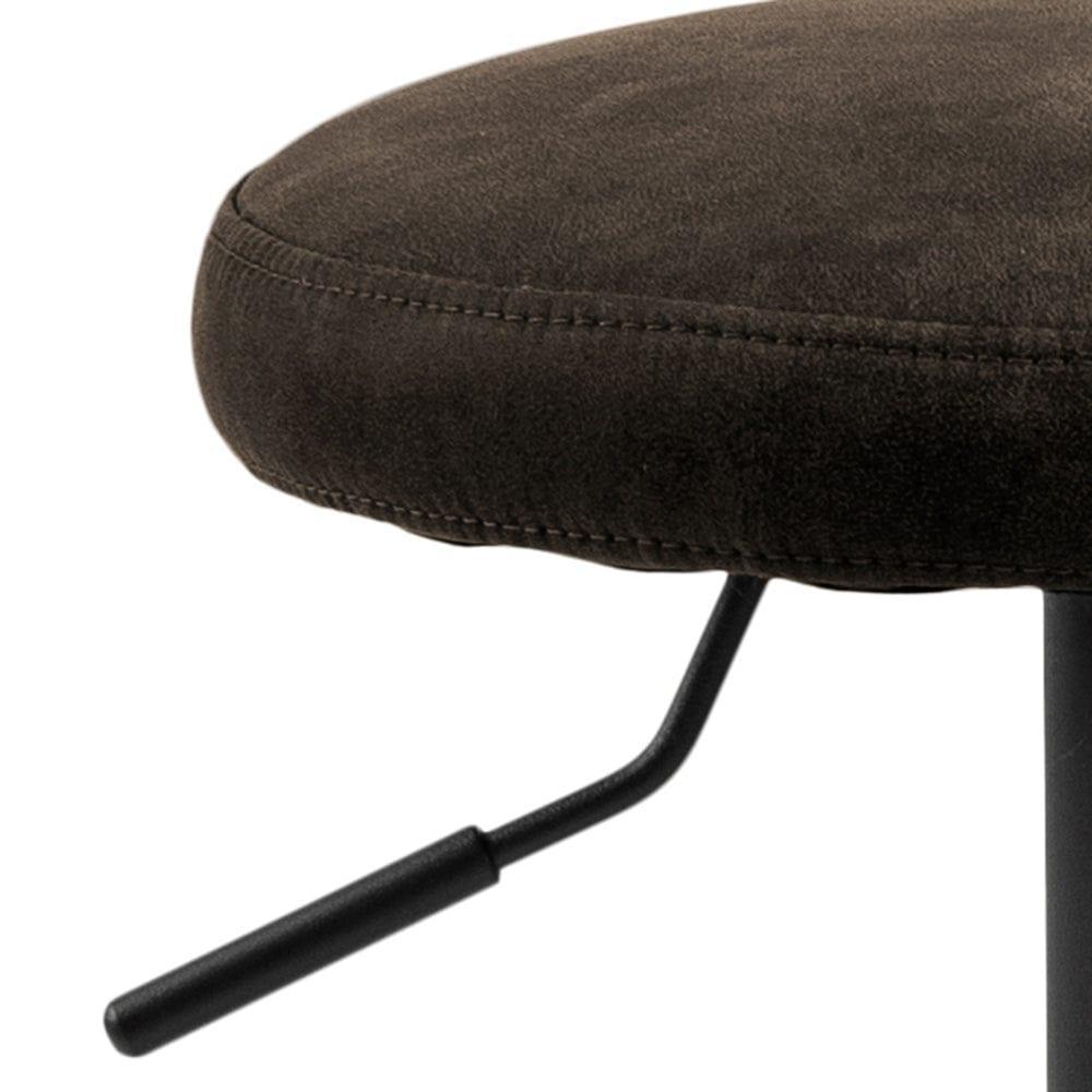 Krzesło barowe FRIDA czarny z antracytowym wykończeniem Actona    Eye on Design