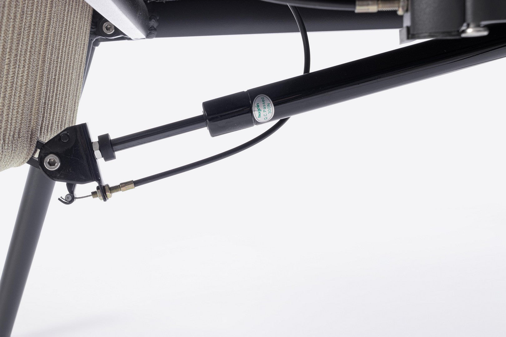 Fotel zewnętrzny FLOBERT beżowy z antracytową podstawą