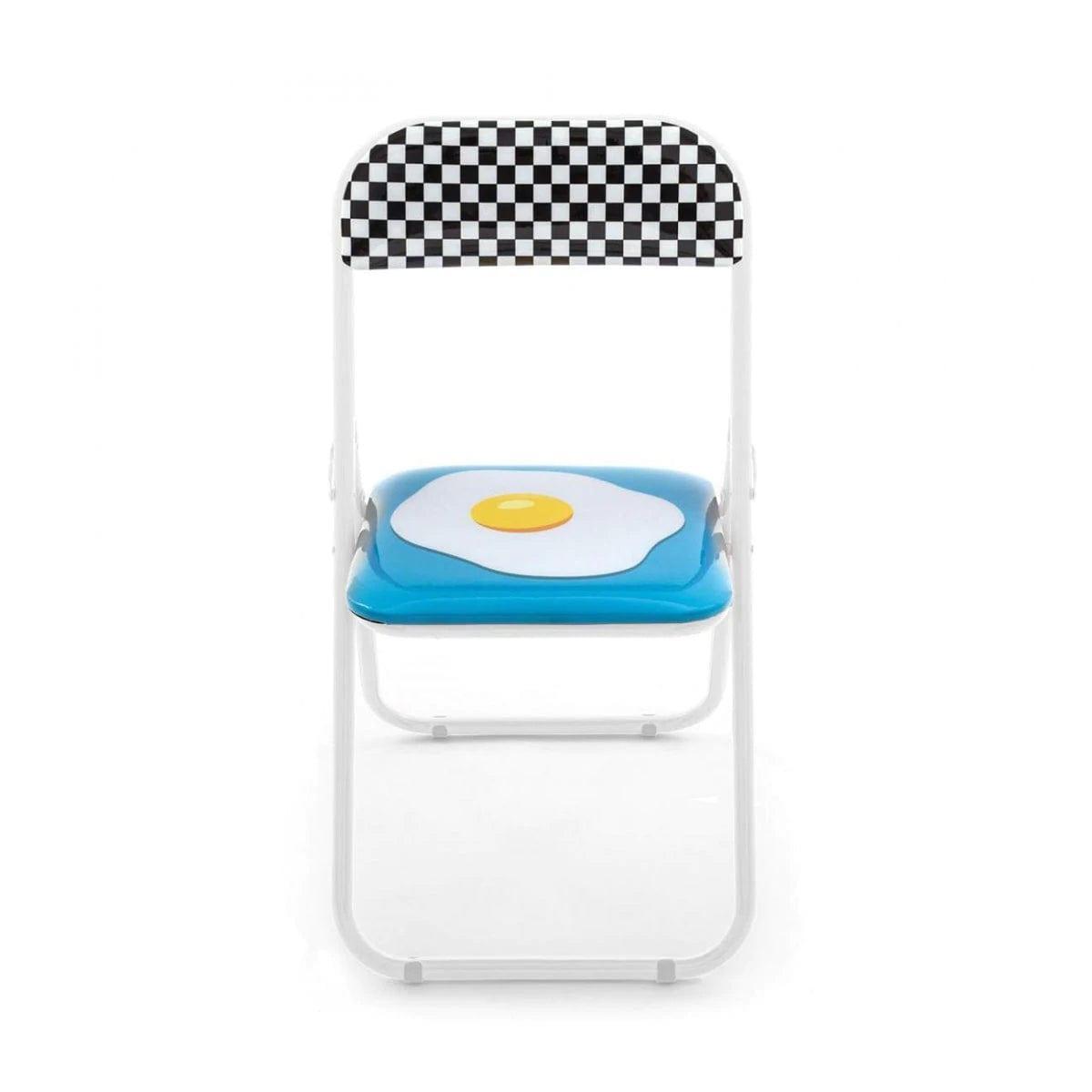 Krzesło składane EGG Seletti    Eye on Design