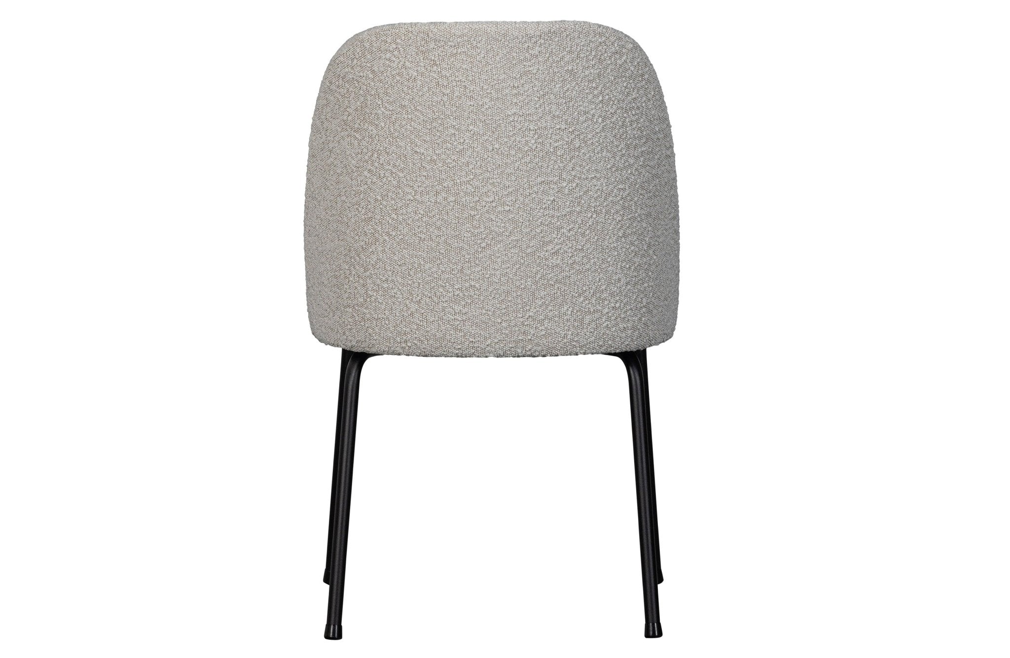 Krzesło VOGUE boucle biały – styl nowoczesny