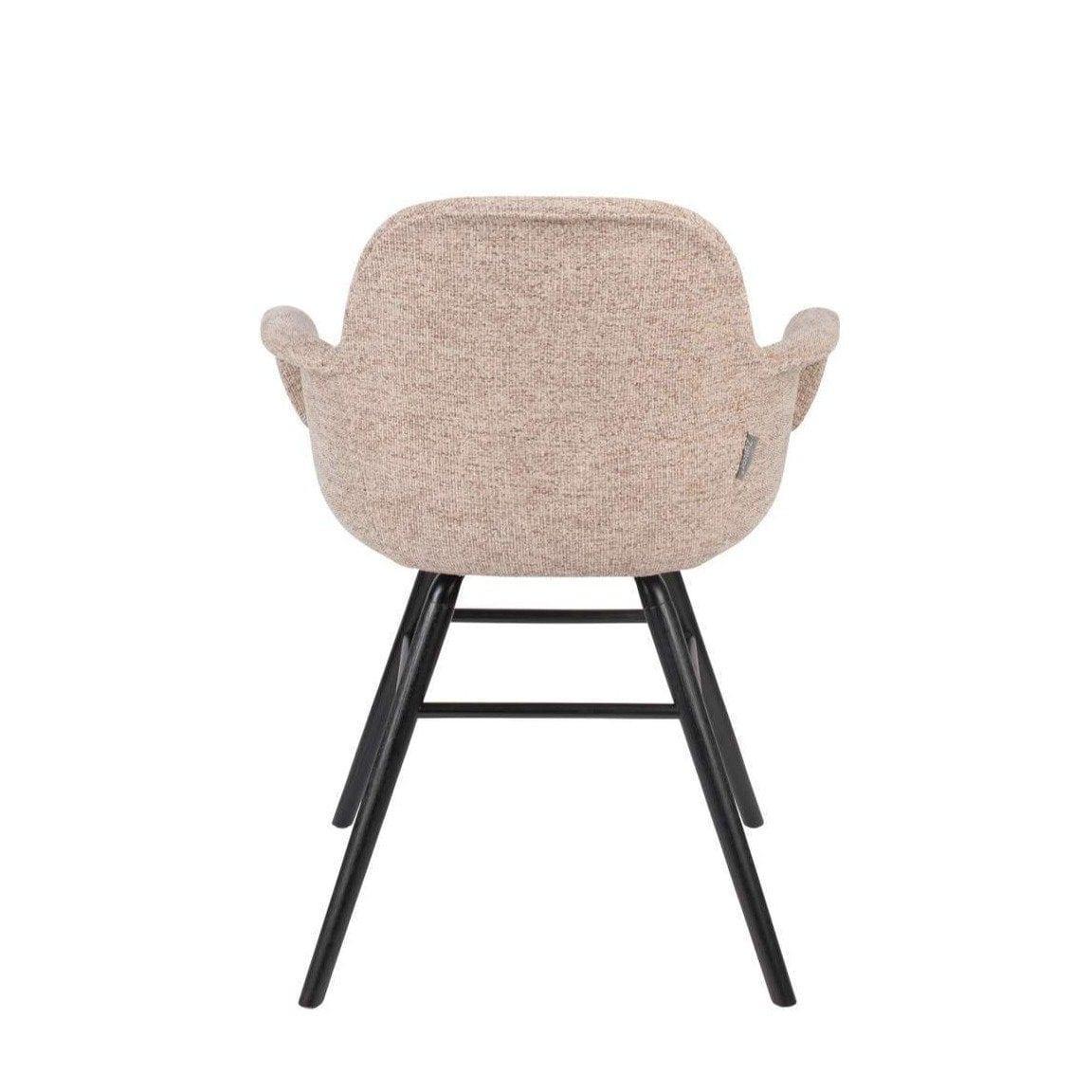 Krzesło z podłokietnikami ALBERT KUIP SOFT beżowy Zuiver    Eye on Design