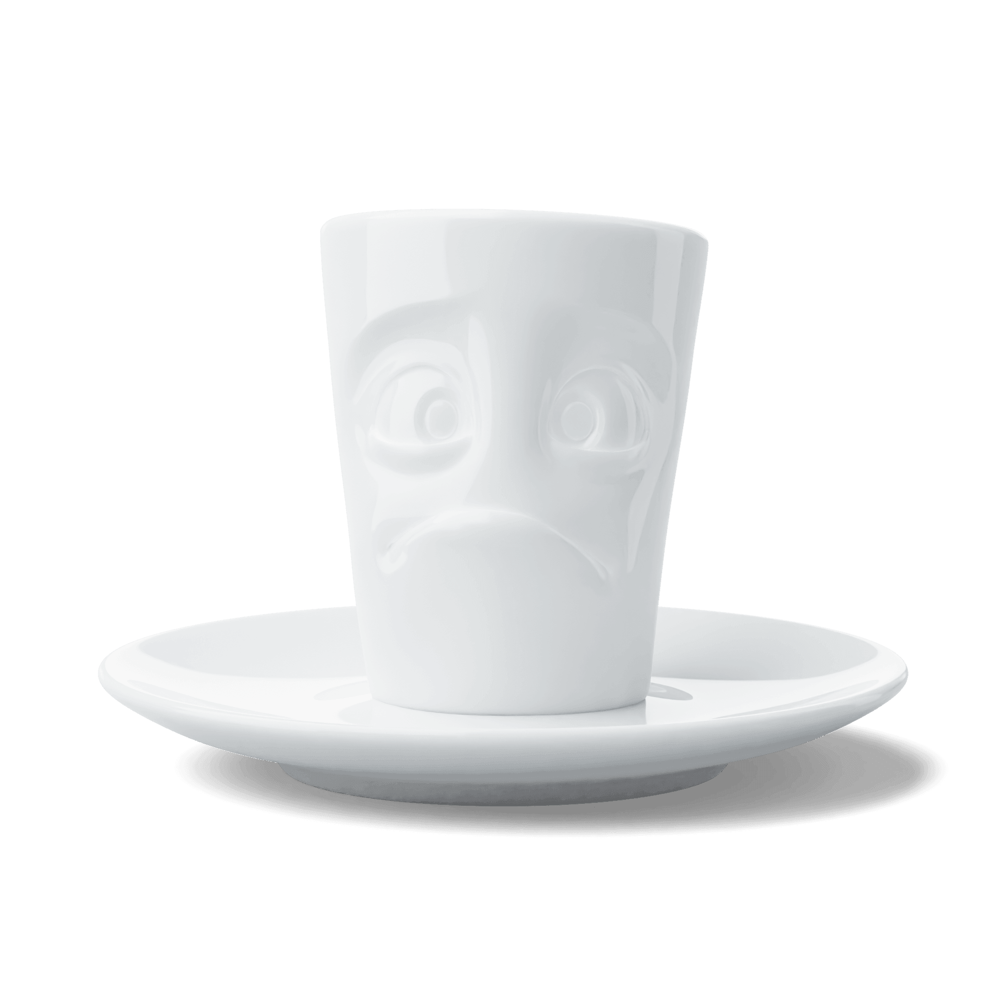 Kubeczek do espresso BAFFLED biały – 58products