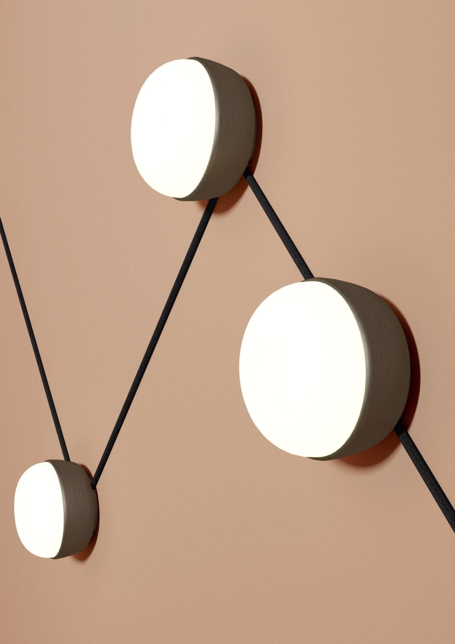 Lampa modułowa KIKI CONNECT antracytowy, marka Contardi