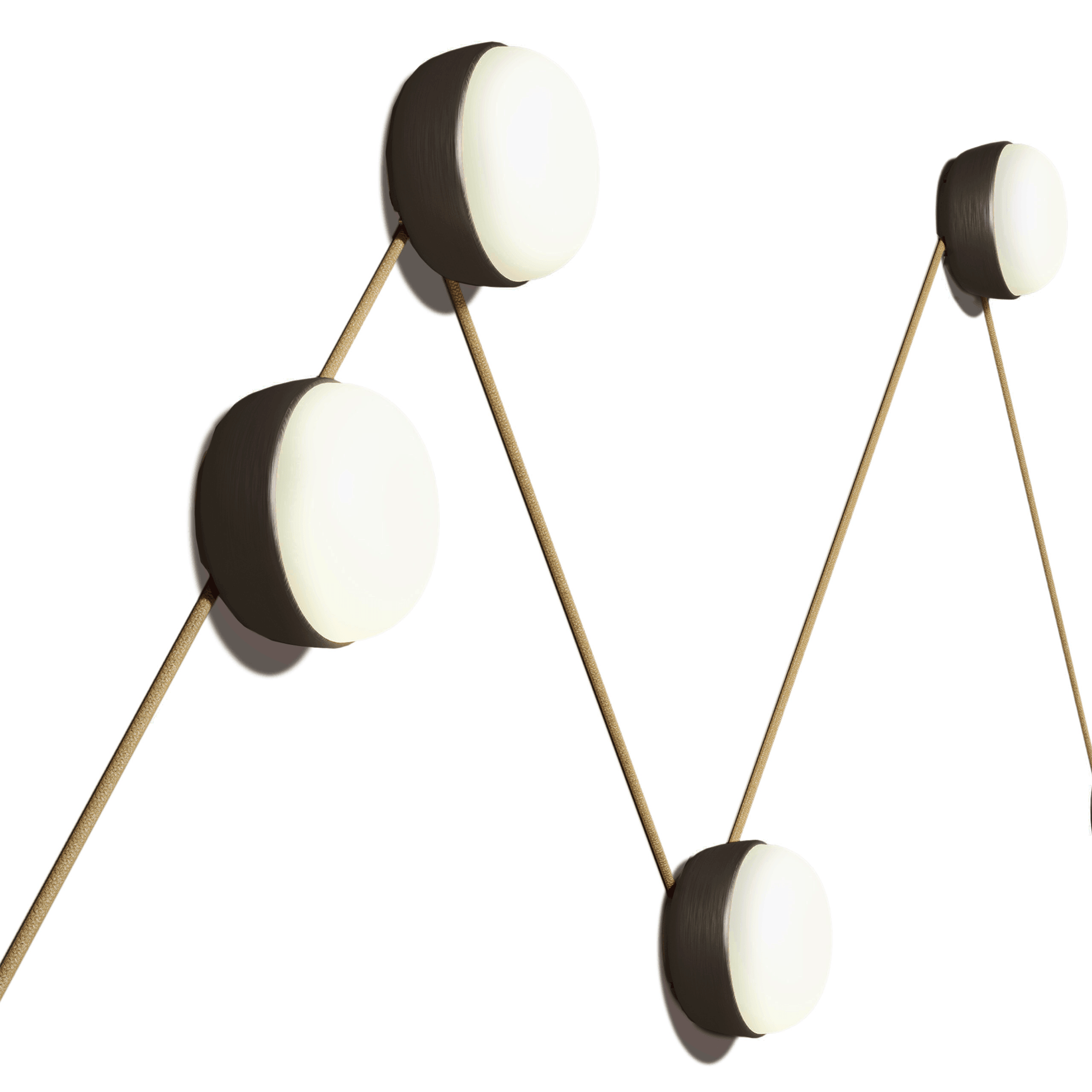 Lampa modułowa KIKI CONNECT antracytowy, marka Contardi