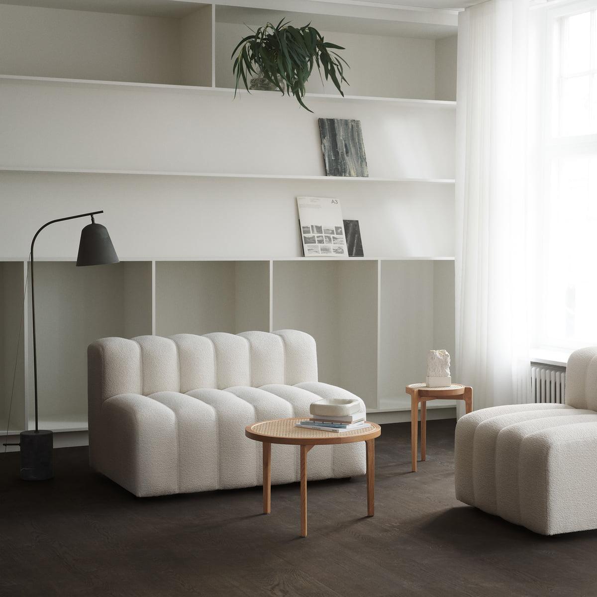 Lampa podłogowa LINE ONE szary marmur NORR11    Eye on Design