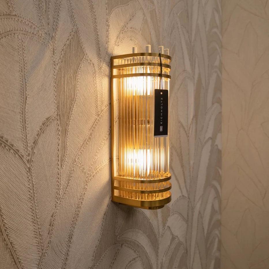 Lampa ścienna GULF postarzany mosiądz Eichholtz    Eye on Design
