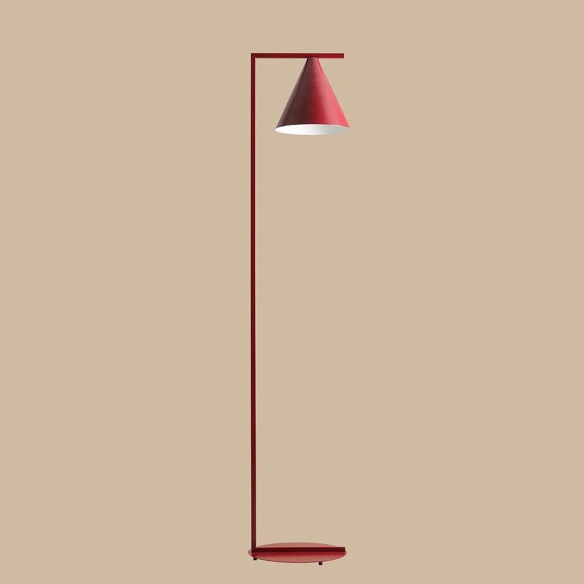 Lampa podłogowa FORM czerwony – Artera