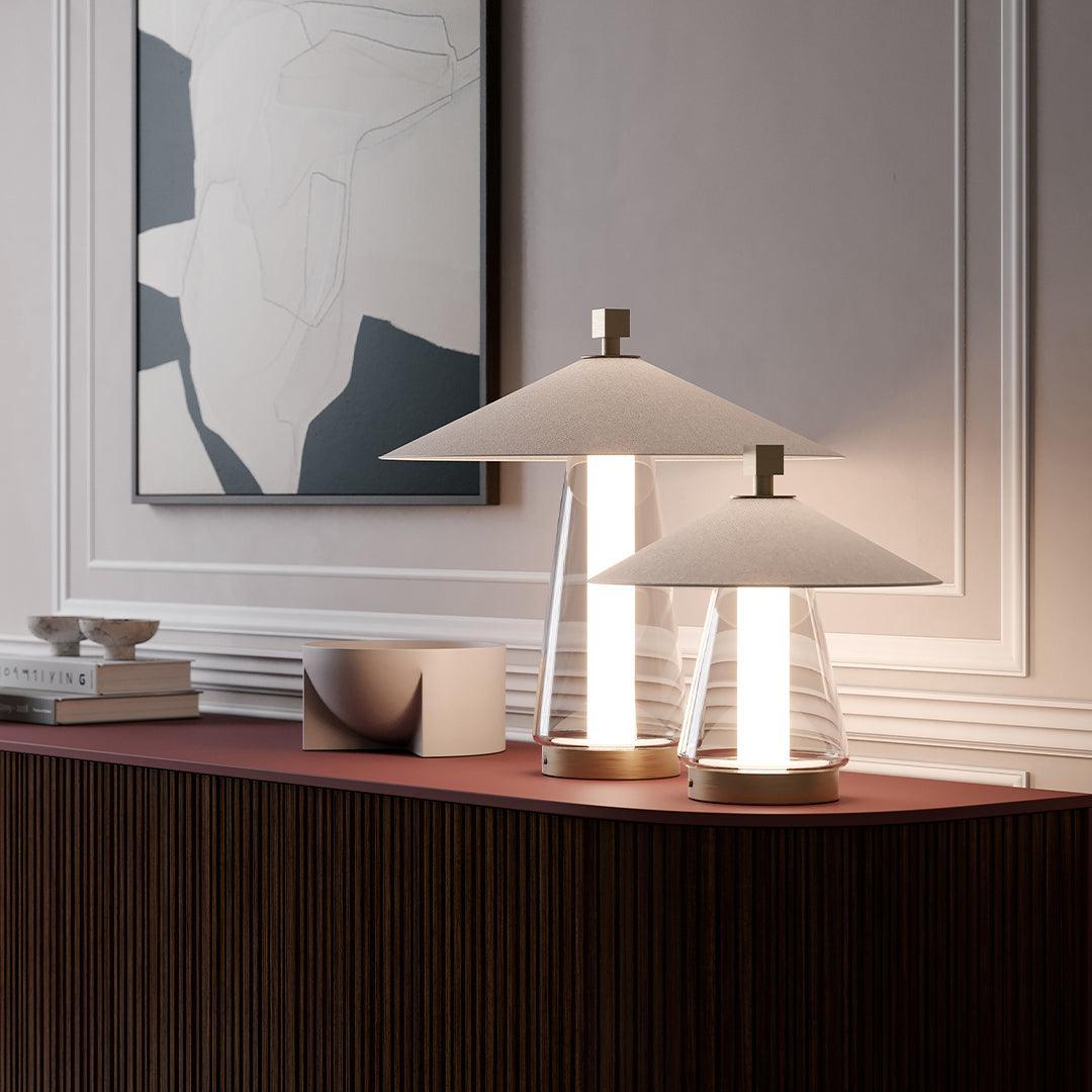 Lampa stołowa ASIA antracytowy, marka Contardi
