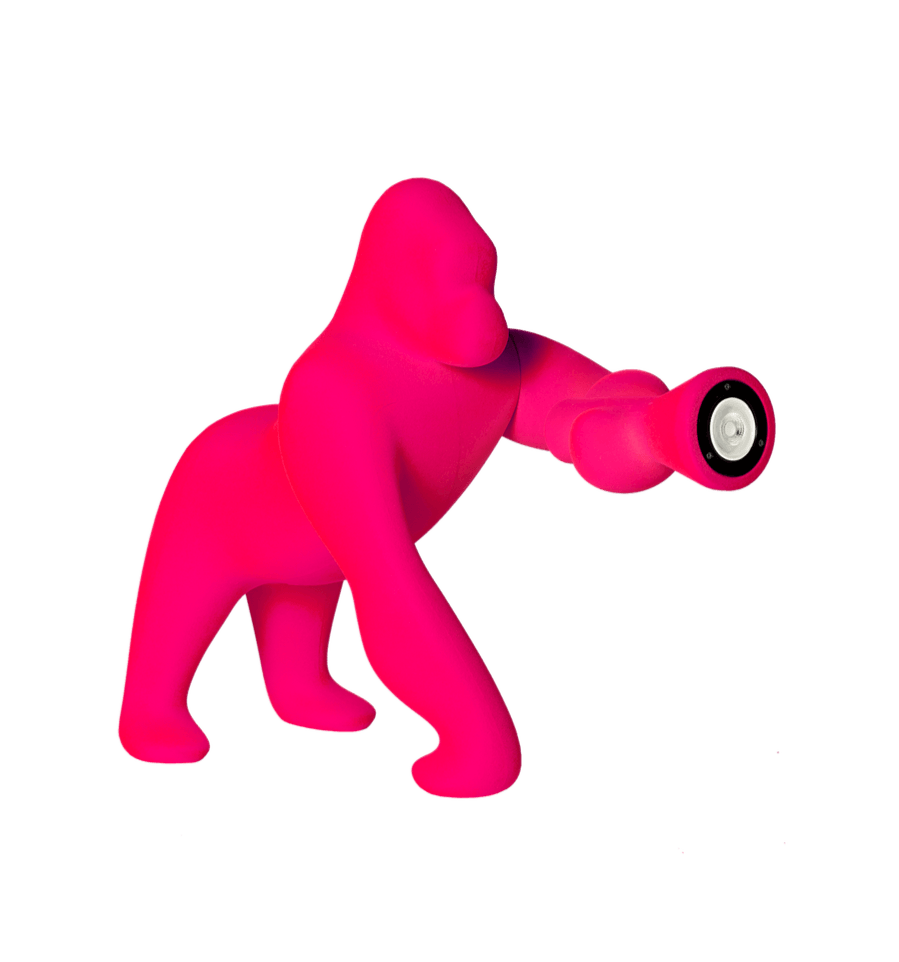 Lampa stołowa KONG VELVET fuksja Qeeboo    Eye on Design