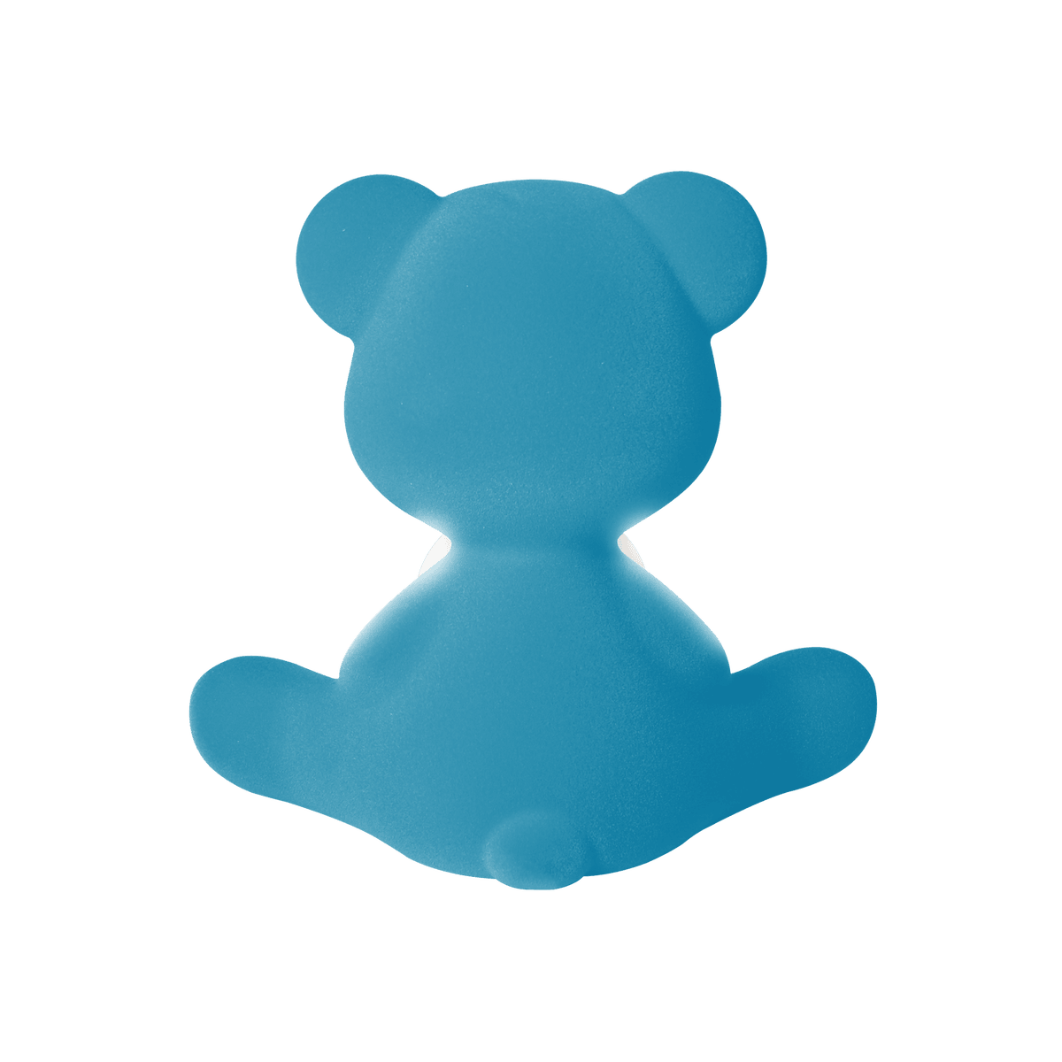 Lampa TEDDY GIRL VELVET błękitna Qeeboo    Eye on Design